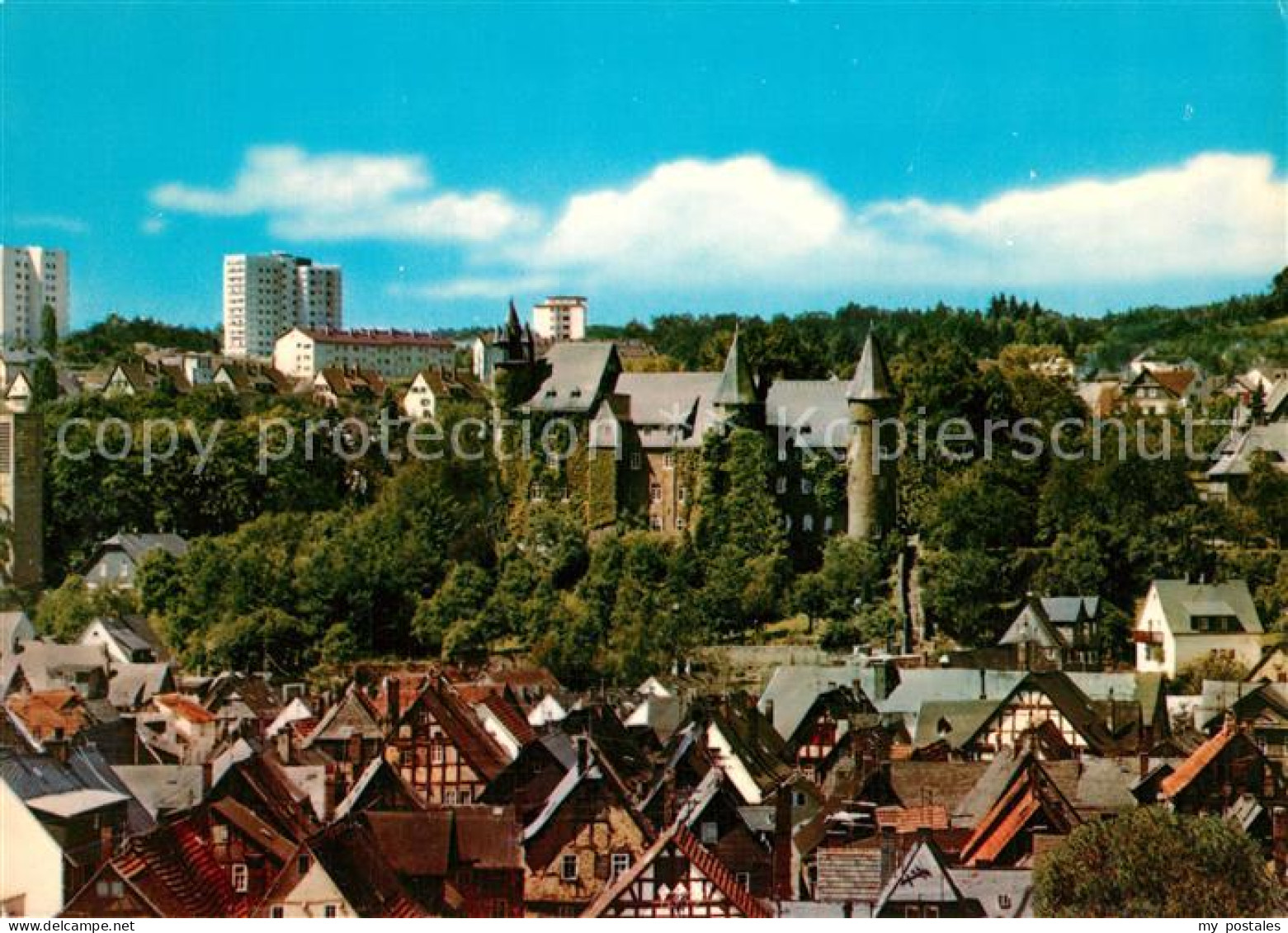 Herborn Hessen Schloss Stadtpanorama