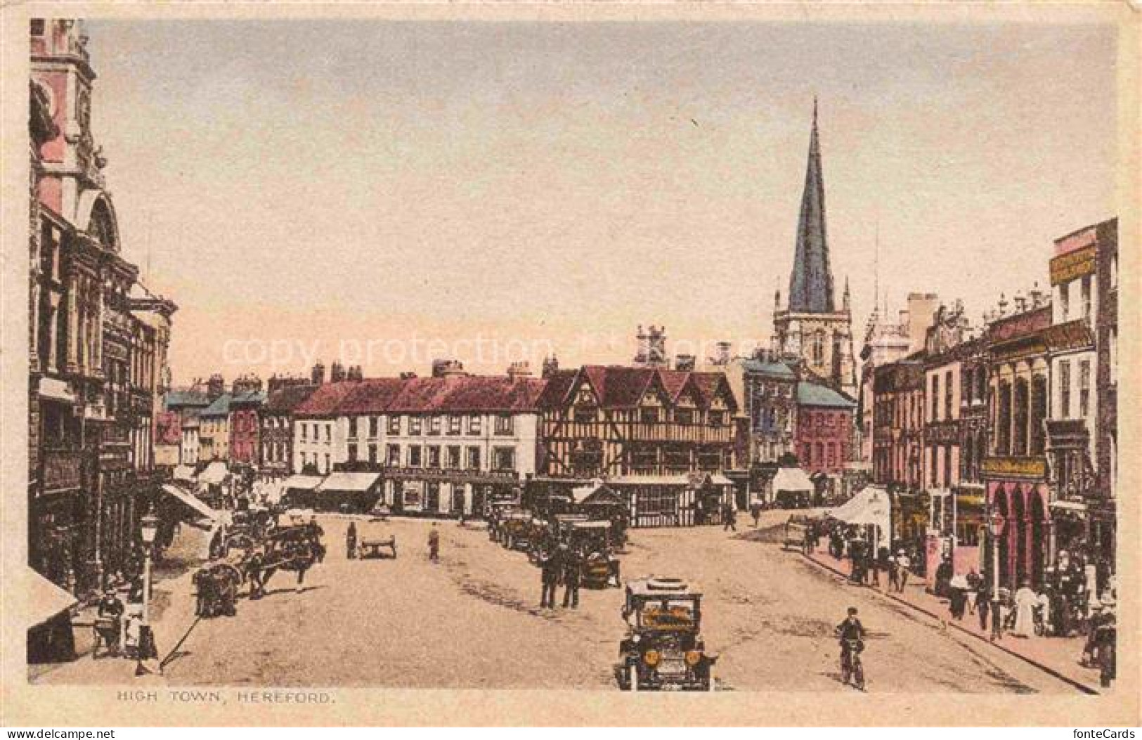 Hereford  Herefordshire UK High Town