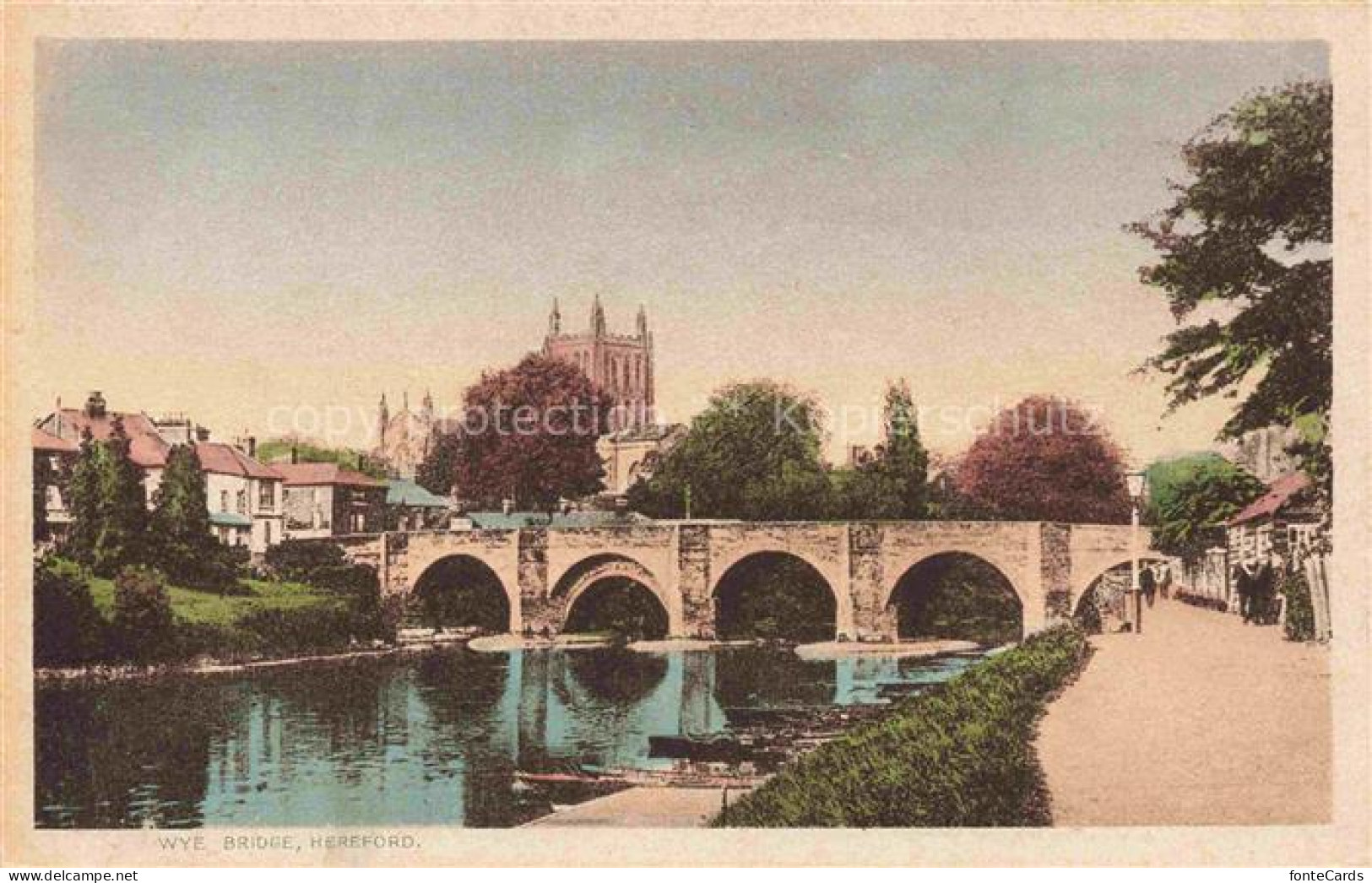 Hereford  Herefordshire UK Wye Bridge