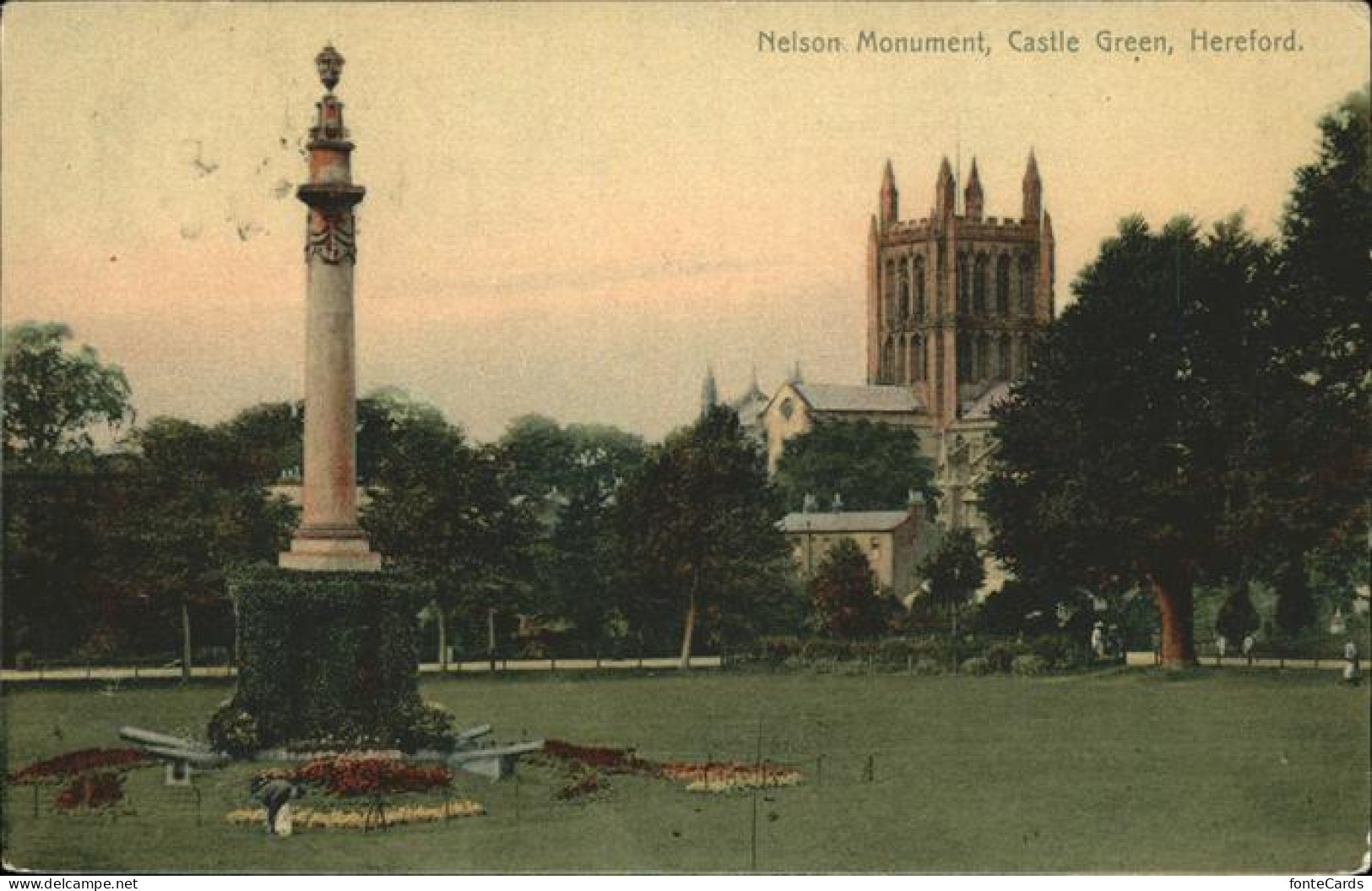 Herefordshire, County of Nelson Monument Castle Green