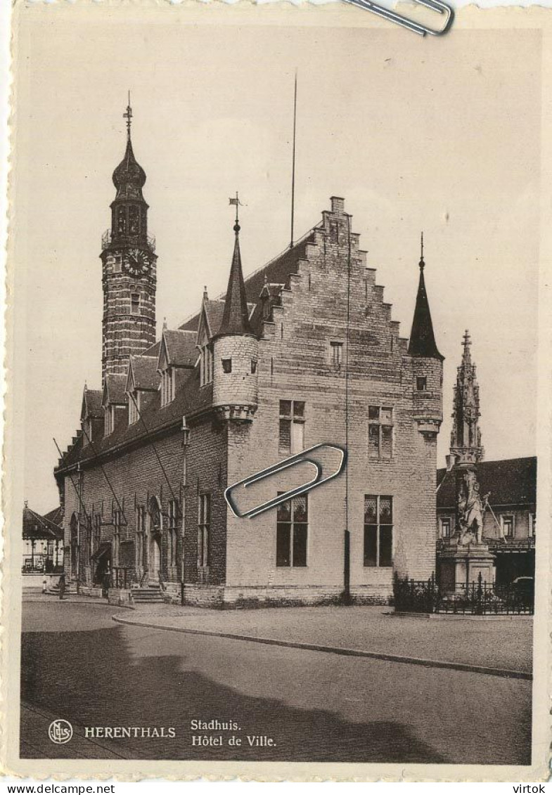 HERENTALS      (  groot formaat 15 x 10.5 cm )