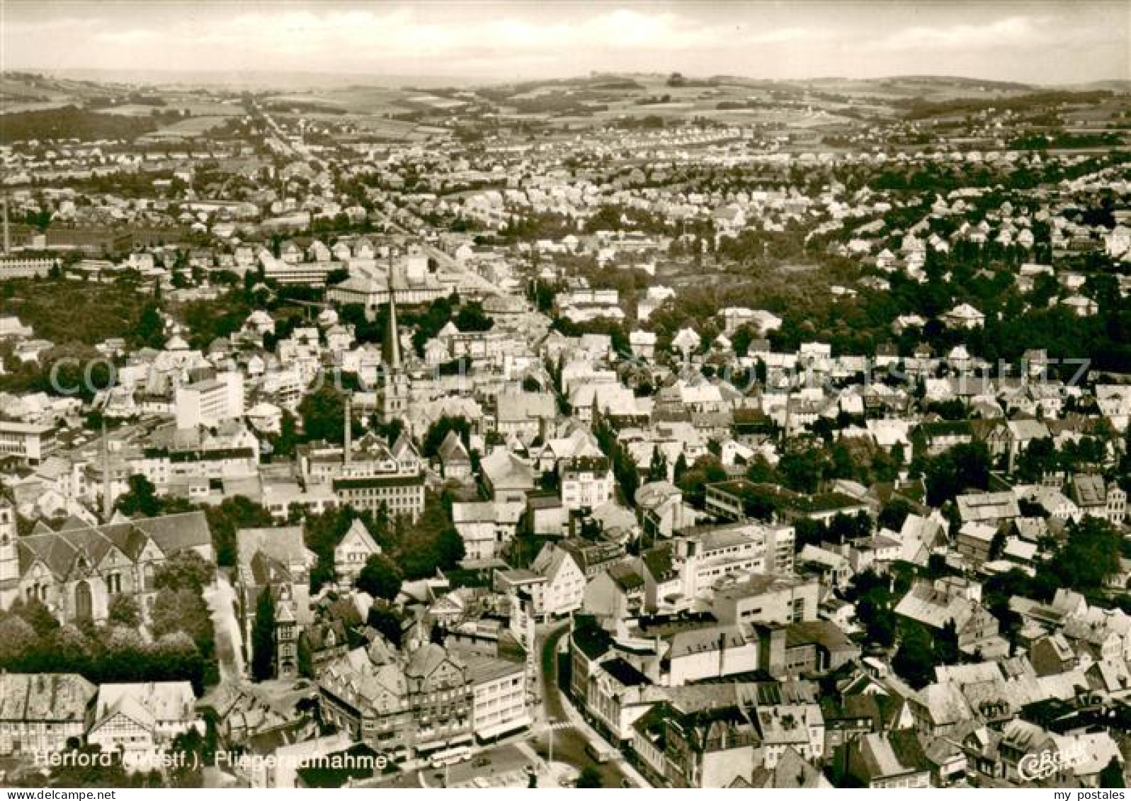 Herford Fliegeraufnahme
