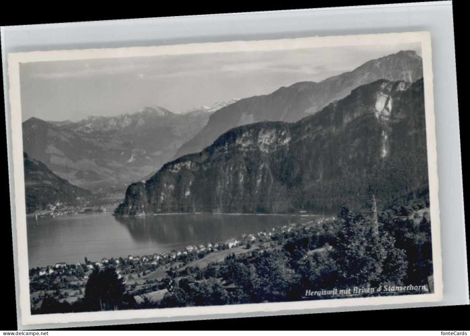 Hergiswil NW Hergiswil Bristen Stanserhorn