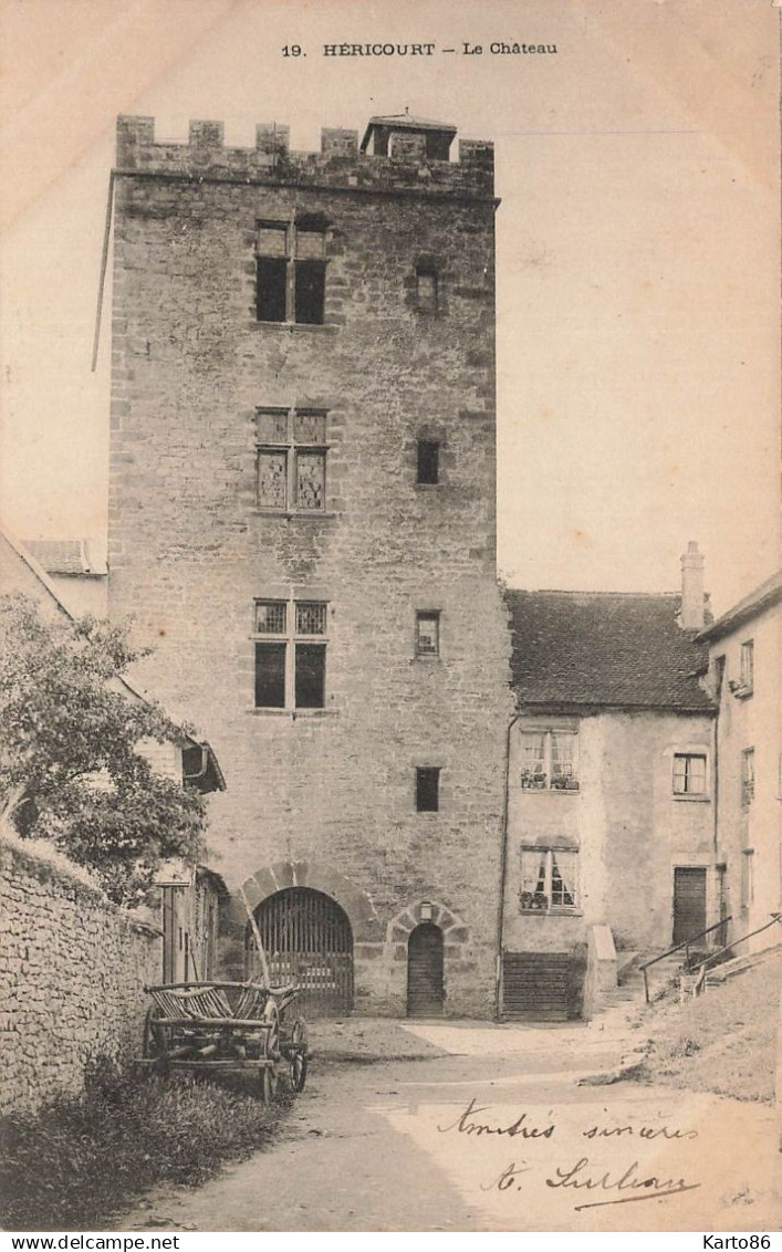 héricourt * route et le château