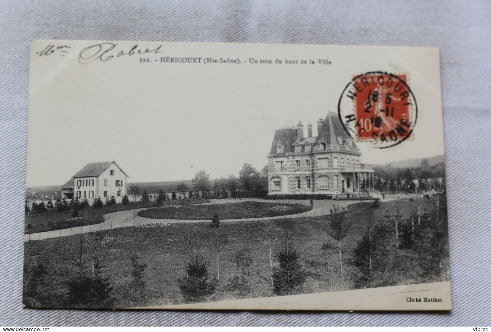 Héricourt, un coin du haut de la ville, Haute Saône 70