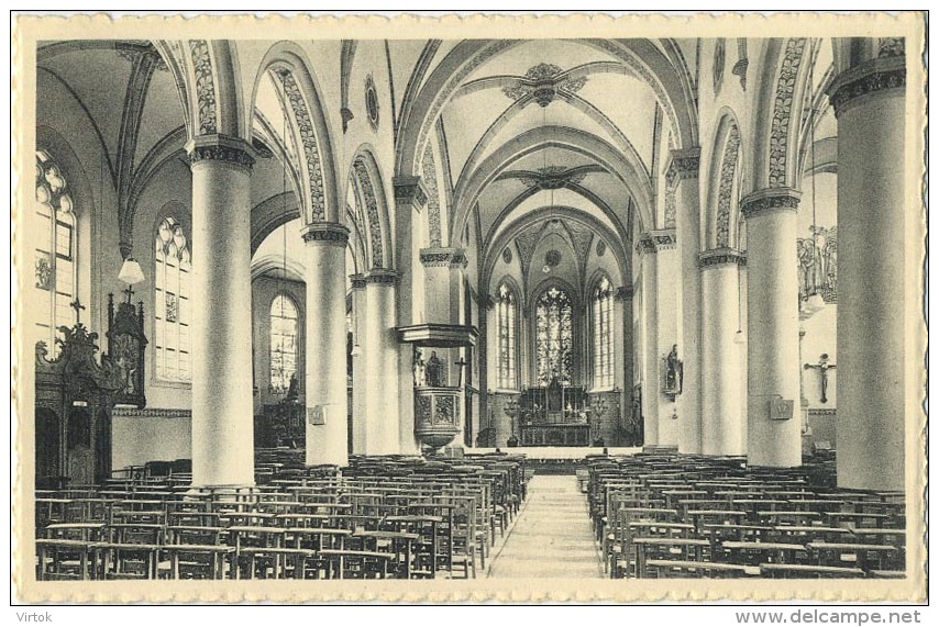 Herk-de-Stad :  Binnenzicht kerk