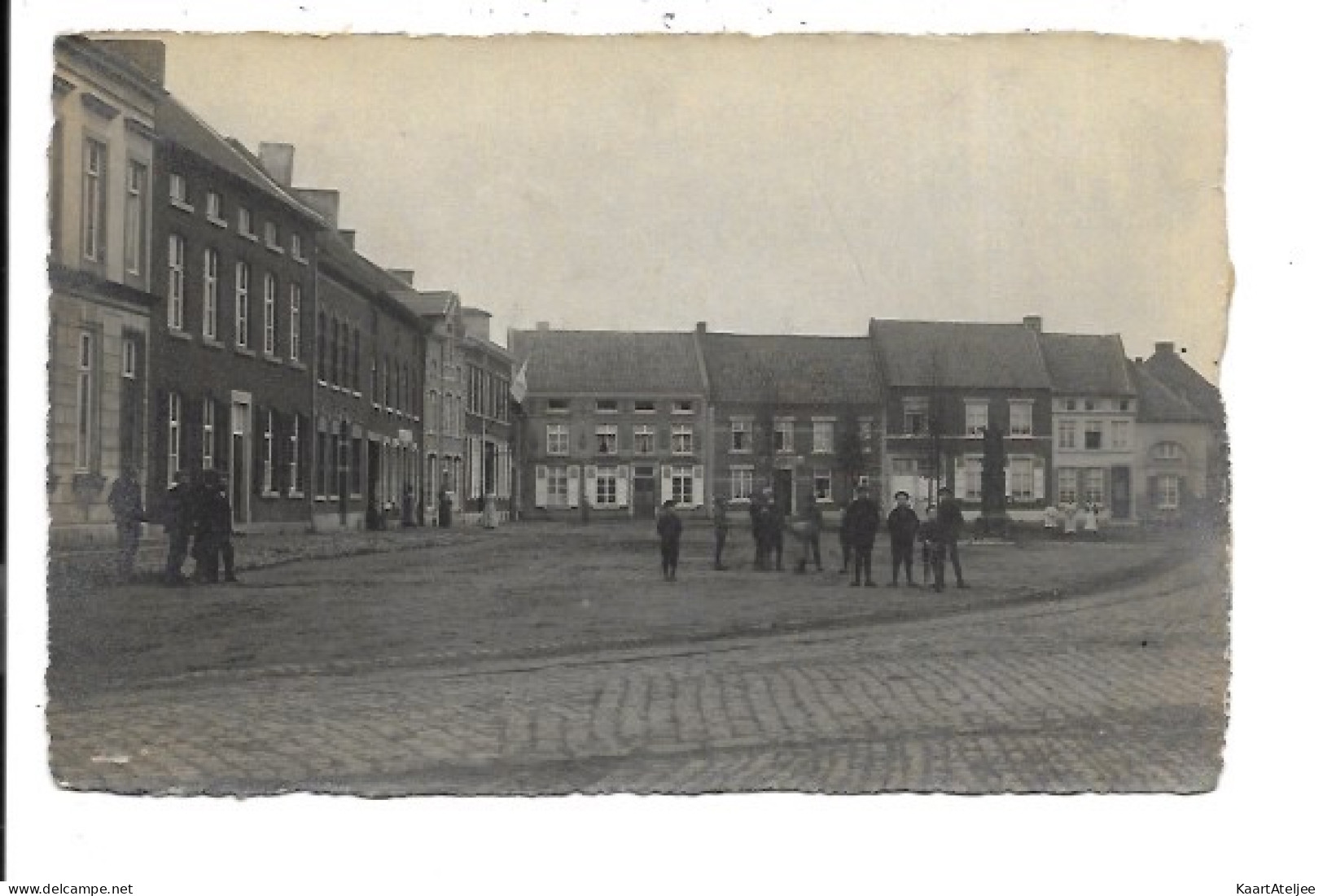 Herk-de-Stad - Markt - Fotokaart.