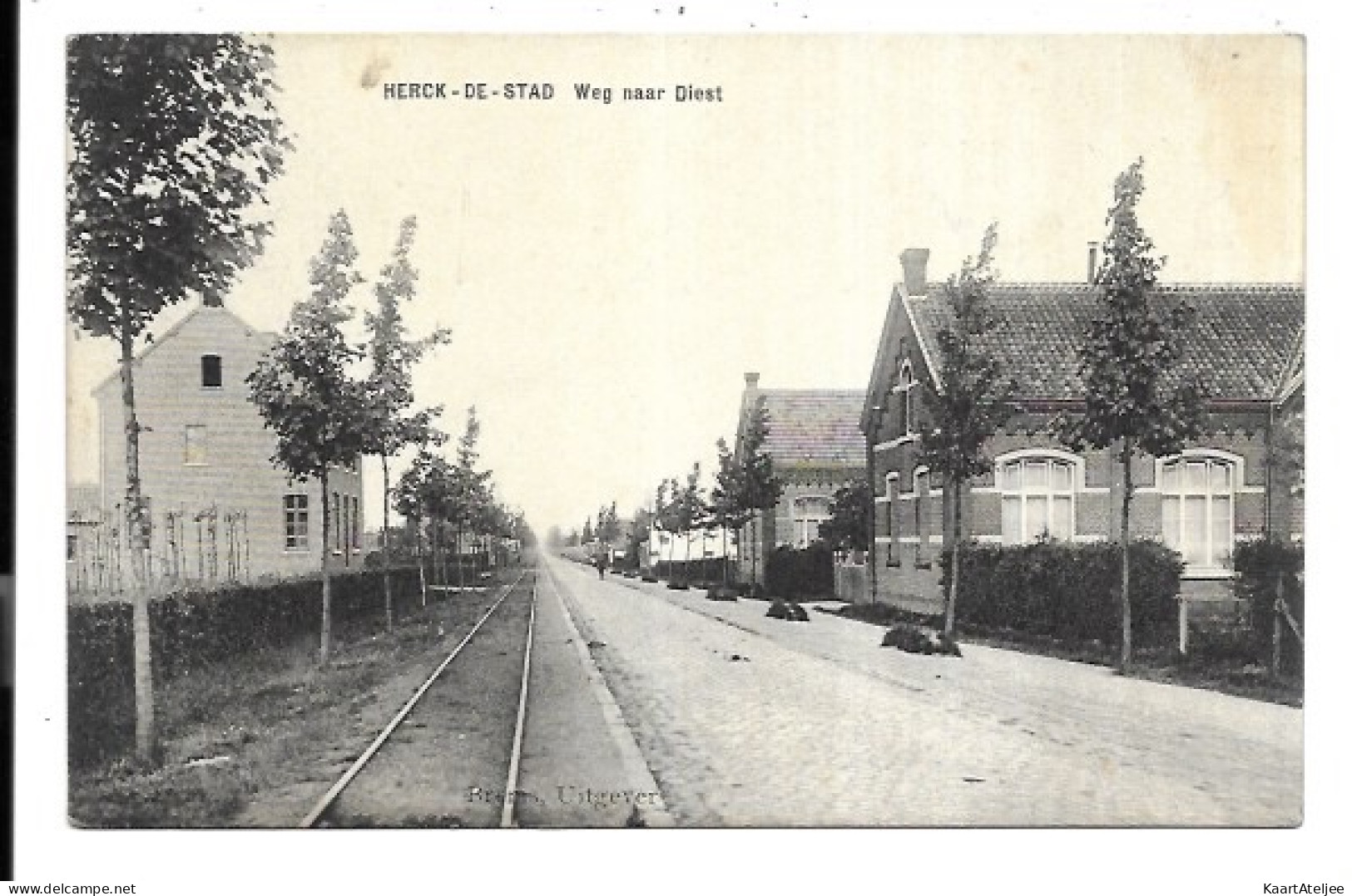 Herk-de-Stad - Weg naar Diest.