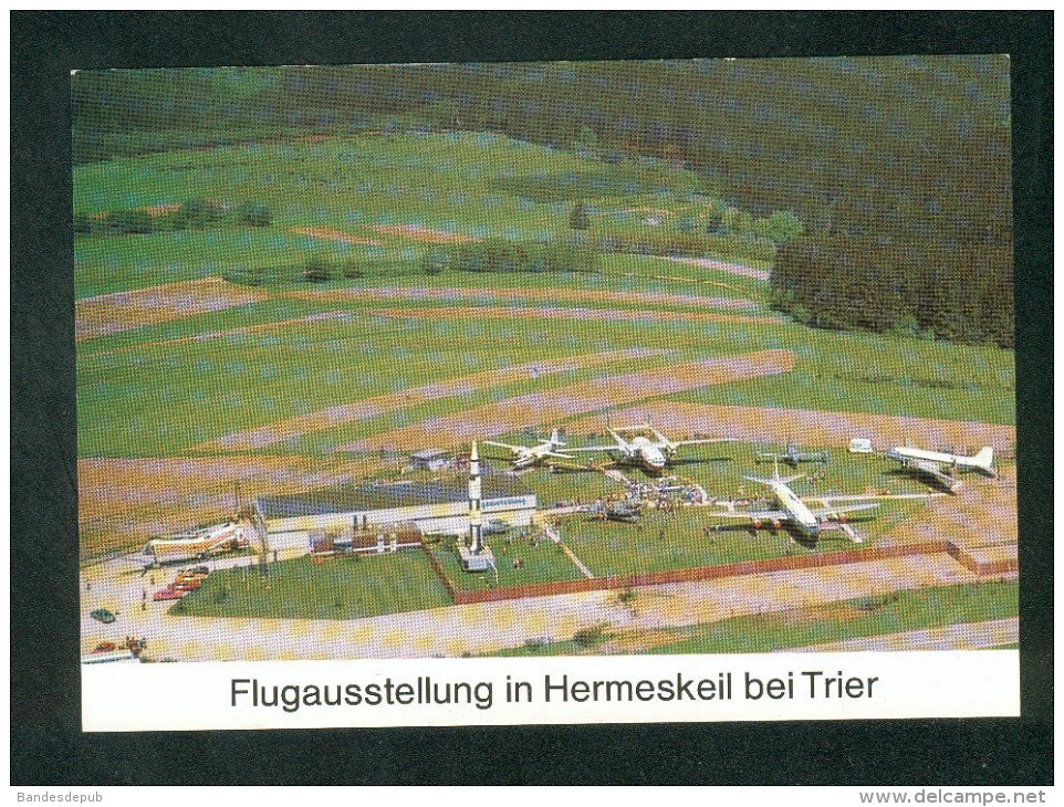 Hermeskeil bei Trier - Flugausstellung ( vue aerienne avion aeroport airport )