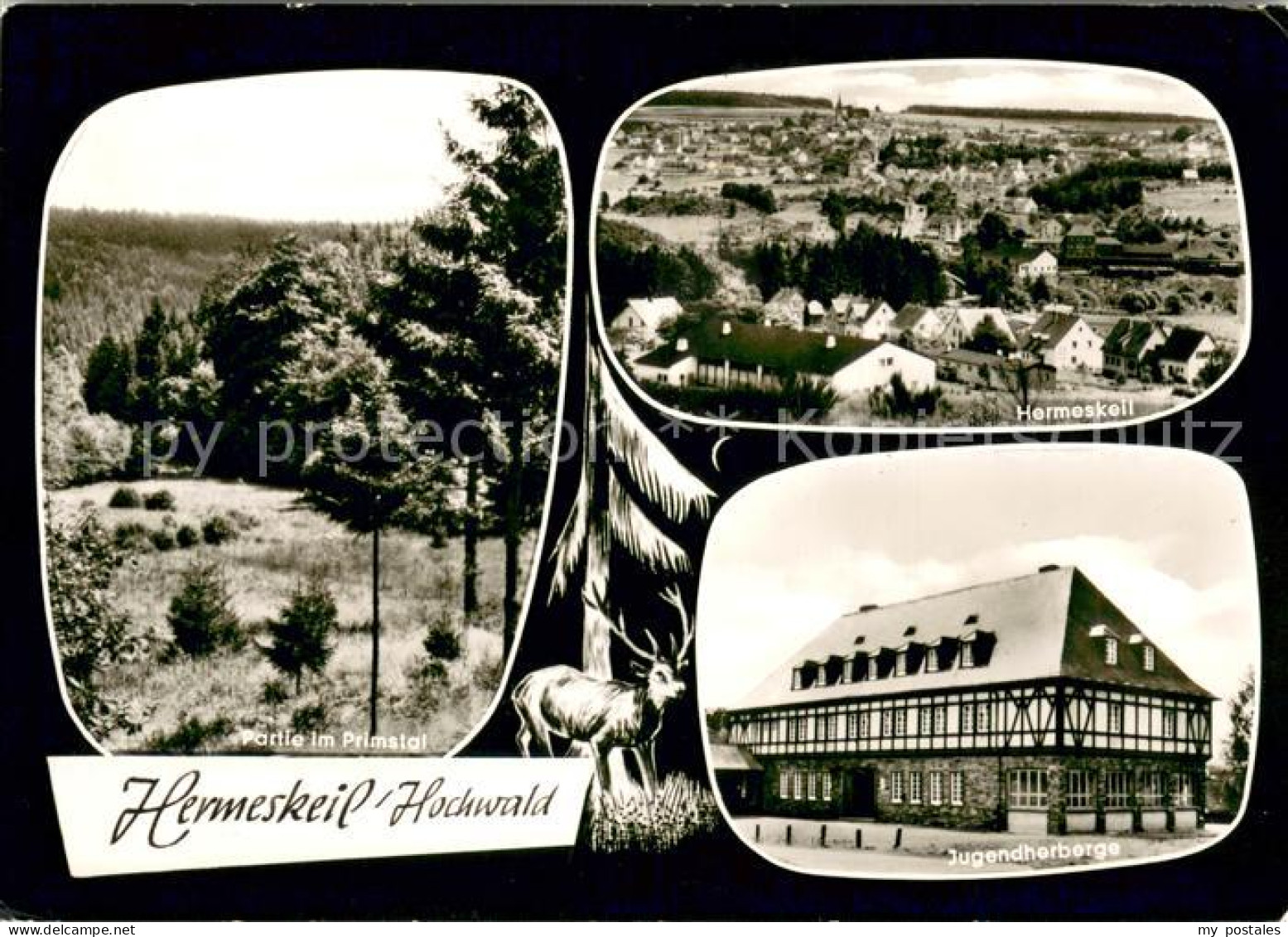 Hermeskeil Partie im Primstal Panorama Jugendherberge