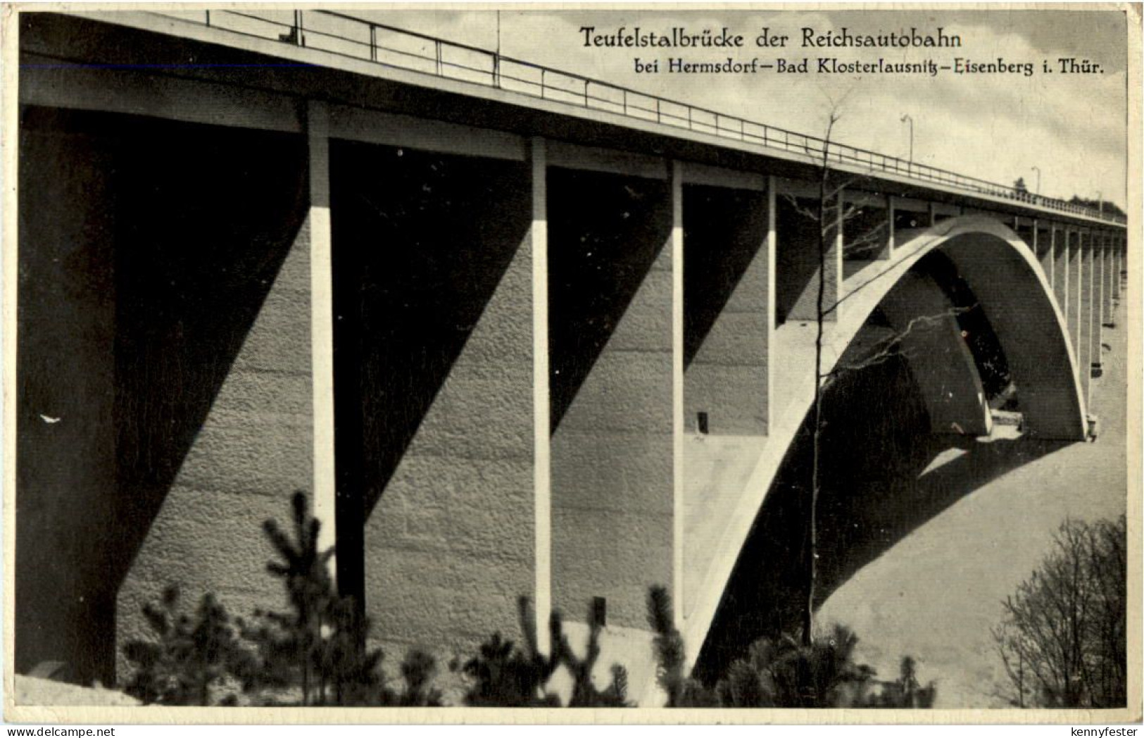 Hermsdorf - Teufelsbrücke der Reichsautobahn