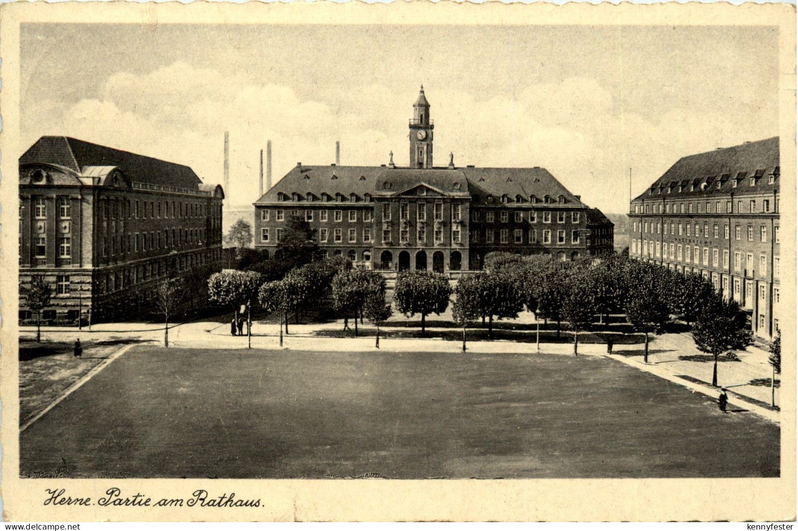 Herne - Partie am Rathaus