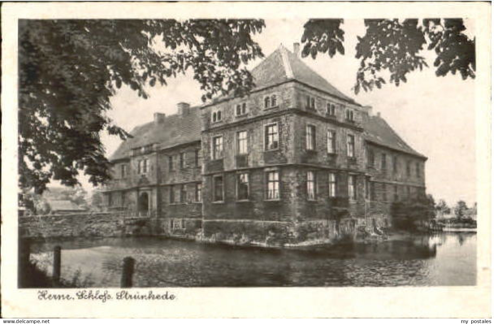 Herne Westfalen Herne Schloss x 1955