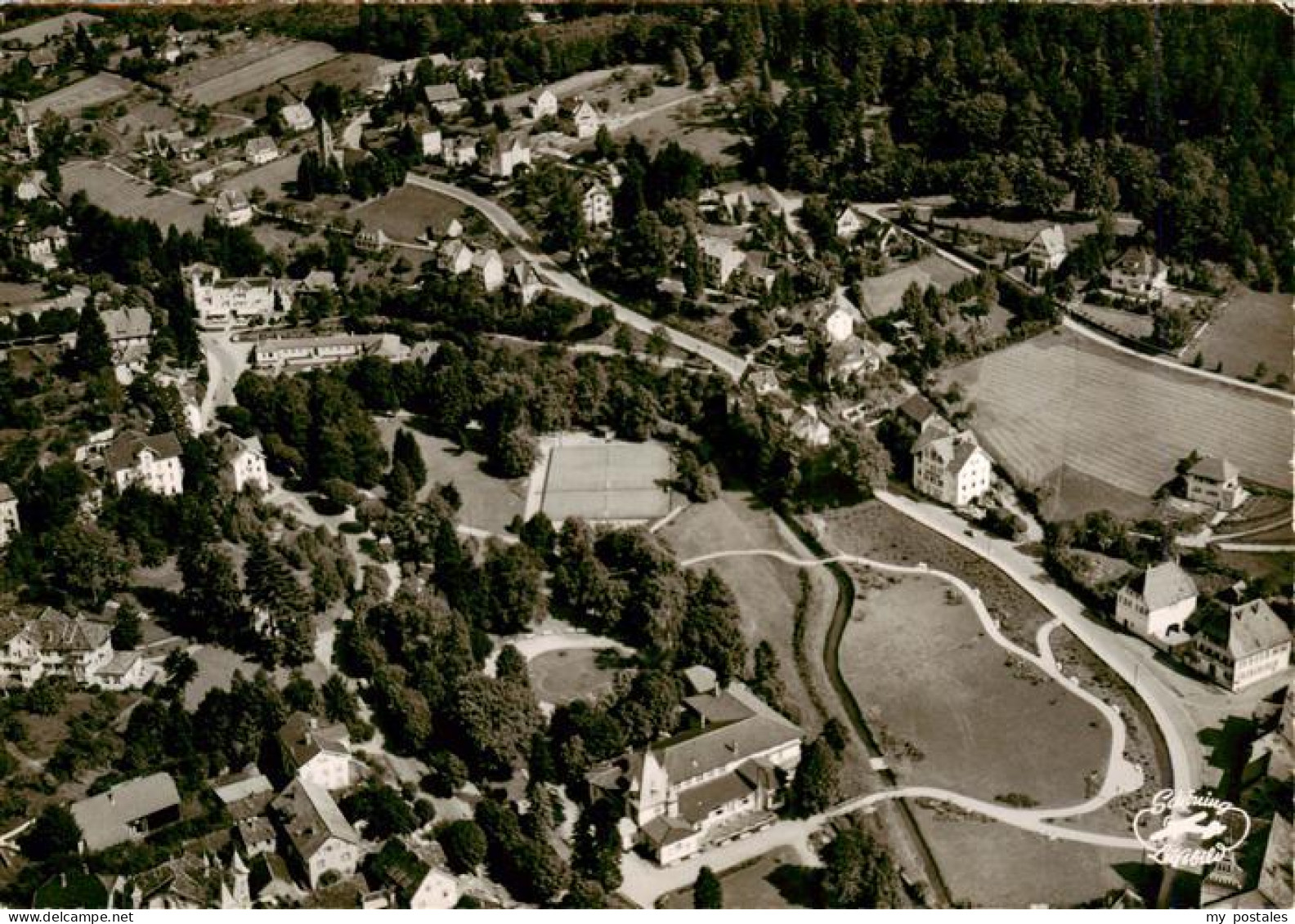 Herrenalb Bad Herrenalb Fliegeraufnahme