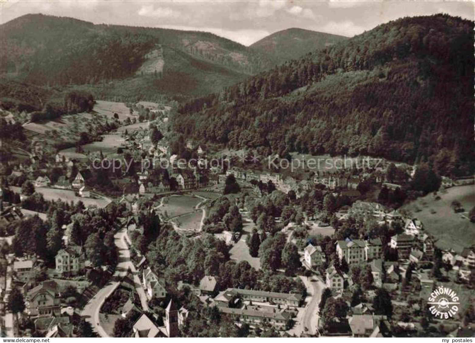 Herrenalb BAD HERRENALB Fliegeraufnahme