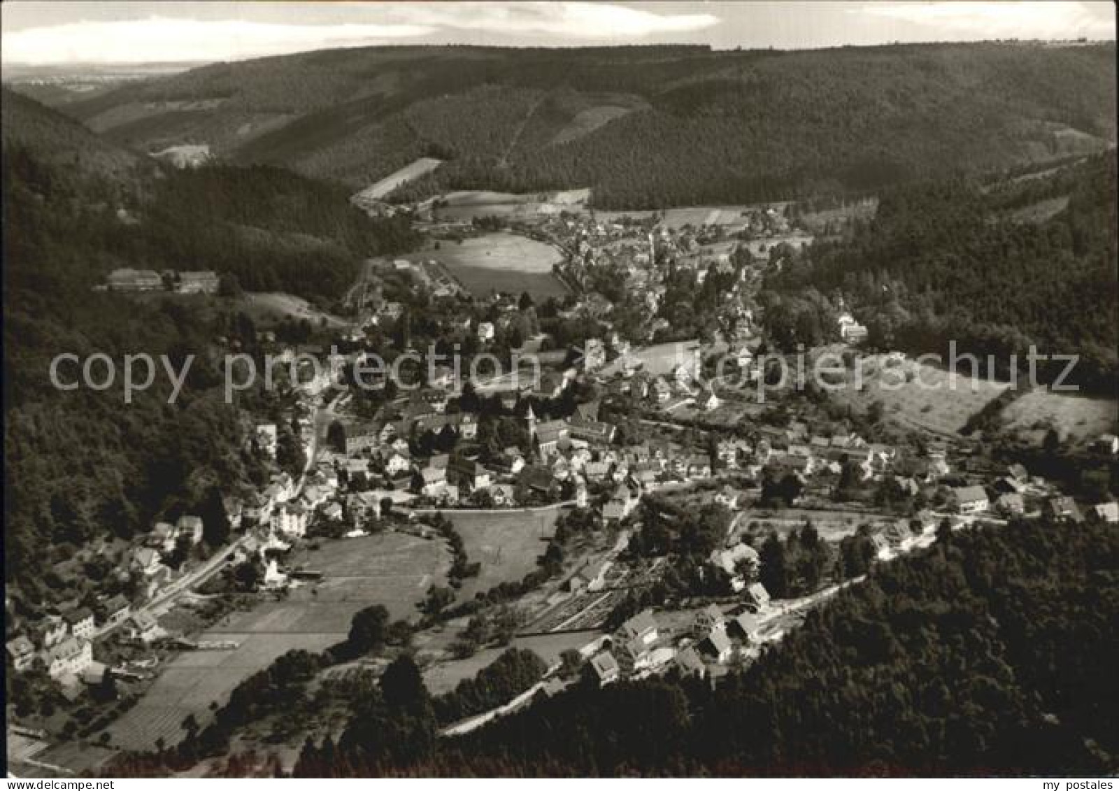 Herrenalb Bad Herrenalb Fliegeraufnahme