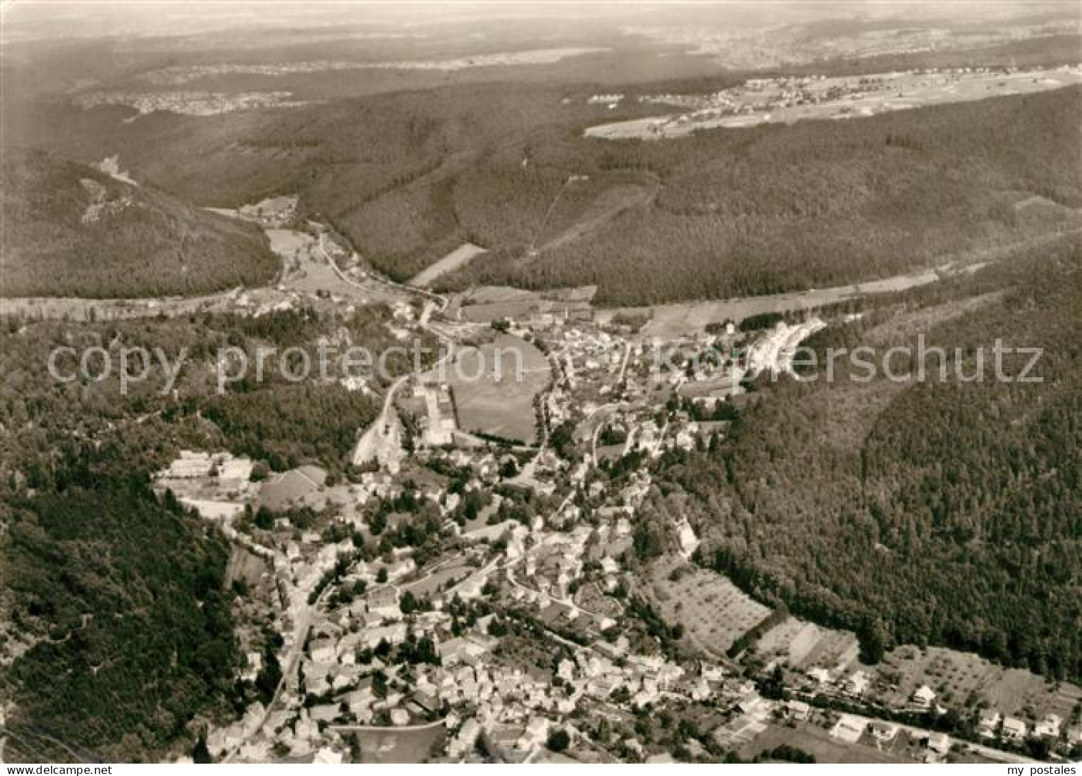Herrenalb Bad Herrenalb Fliegeraufnahme