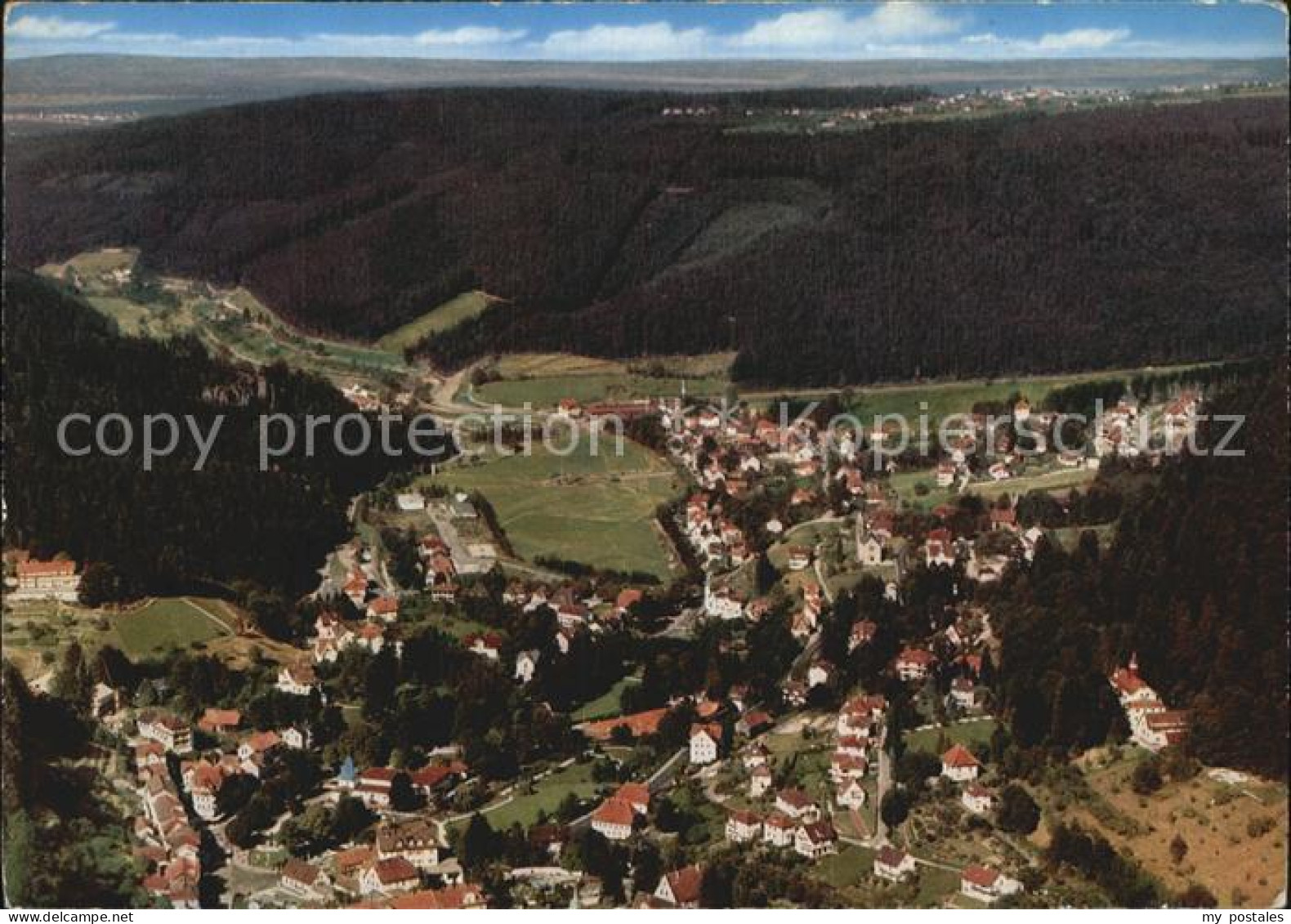 Herrenalb Bad Herrenalb Fliegeraufnahme