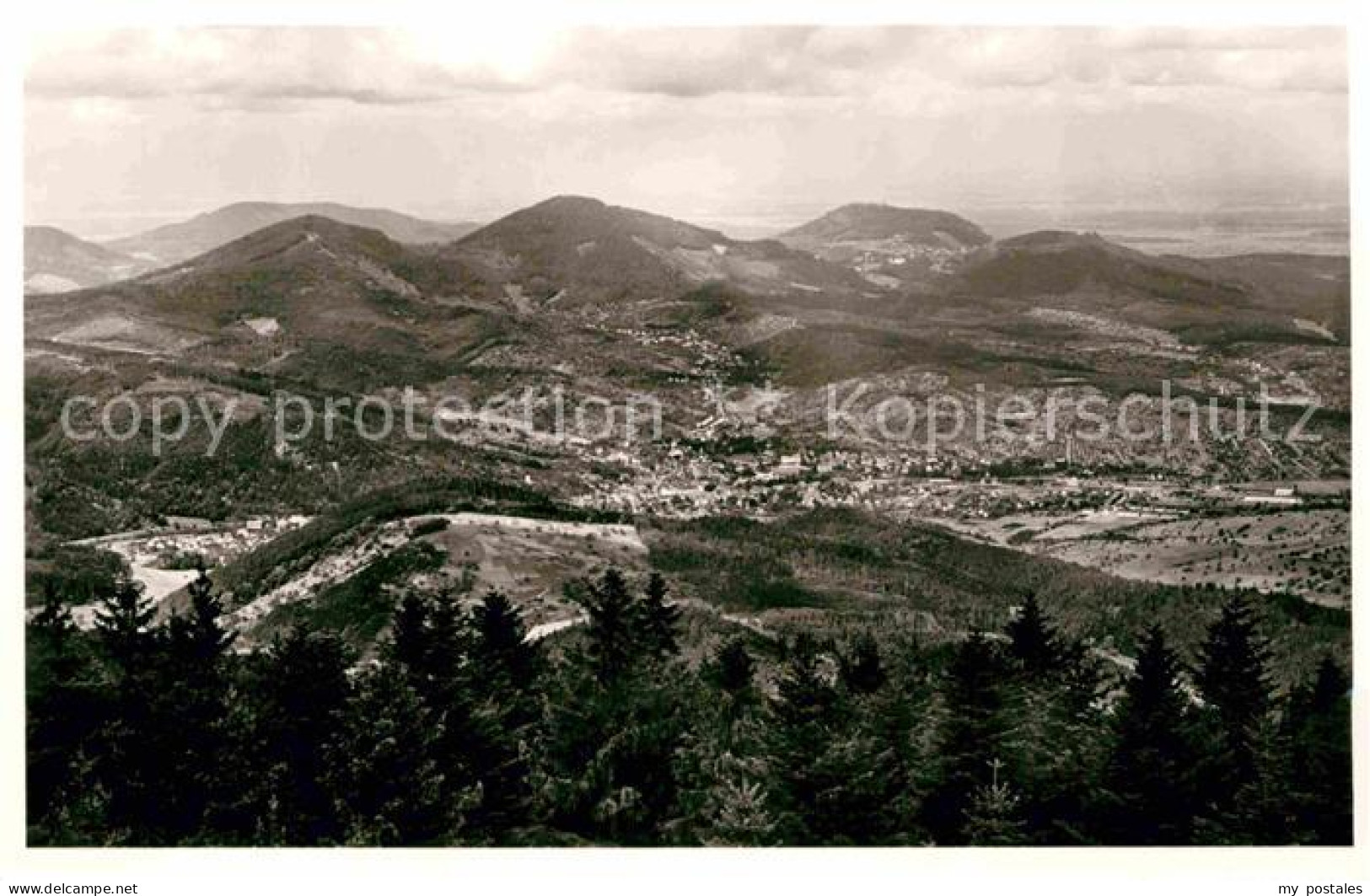 Herrenalb Bad Herrenalb Panorama