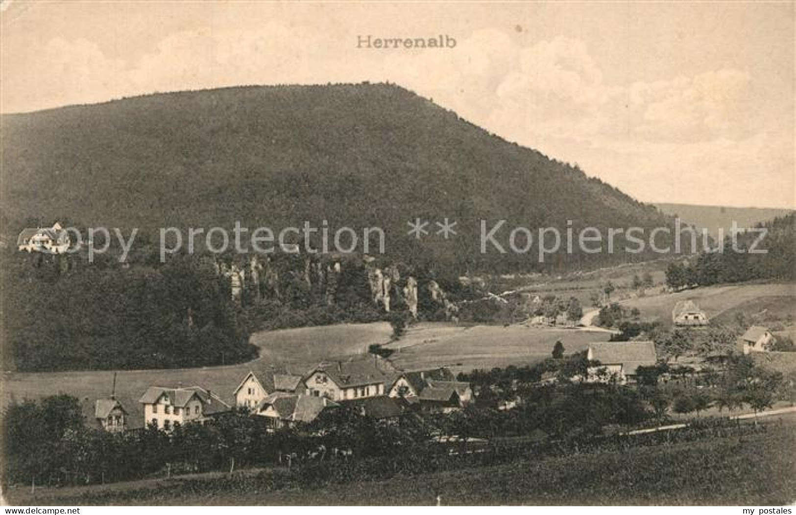 Herrenalb Bad Herrenalb Panorama