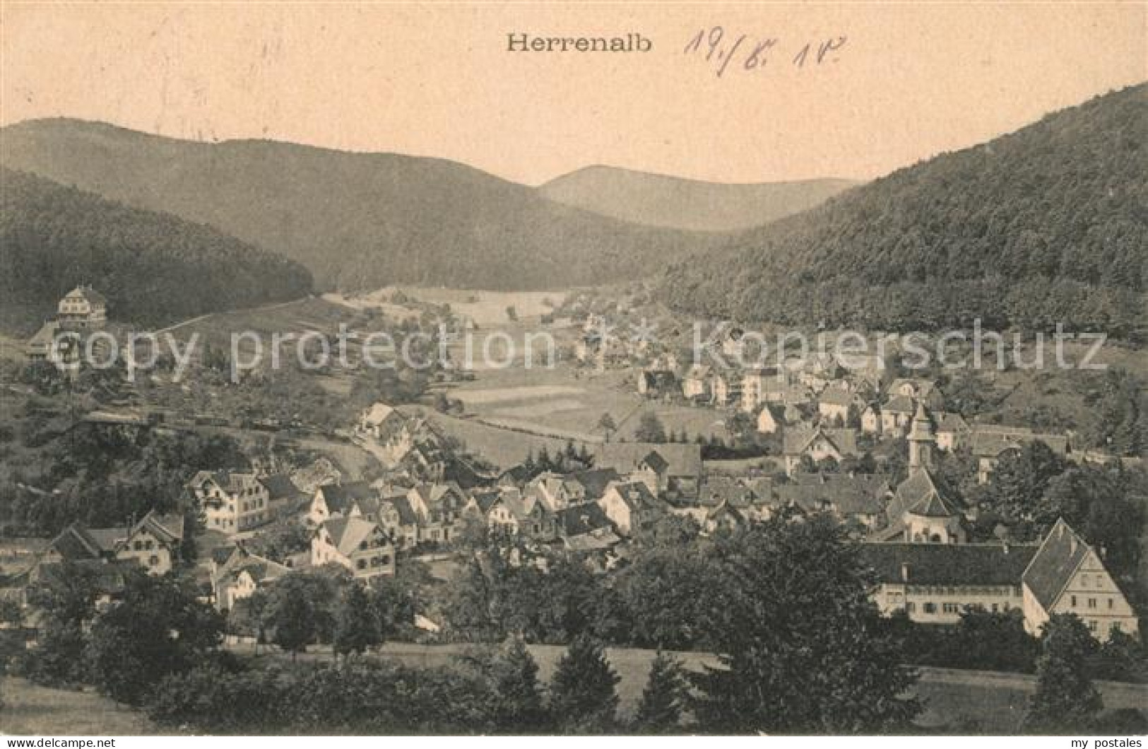 Herrenalb Bad Herrenalb Panorama