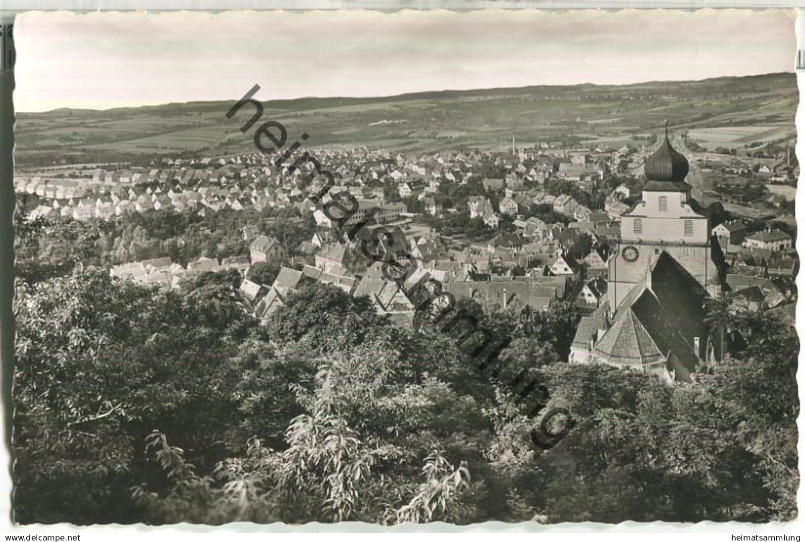 Herrenberg - Foto-Ansichtskarte - Verlag Gebr. Metz Tübingen