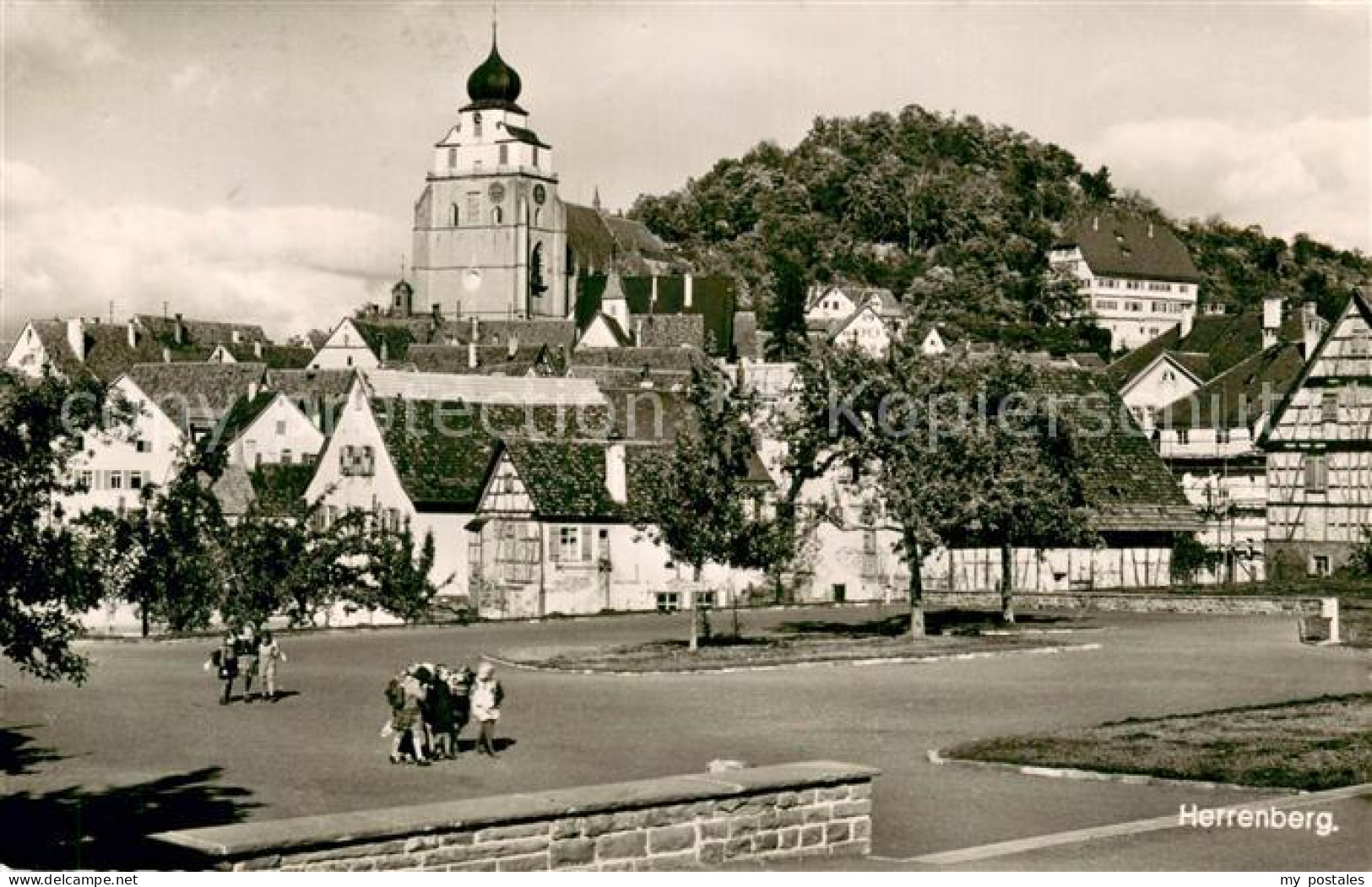Herrenberg Wuerttemberg Ortspartie