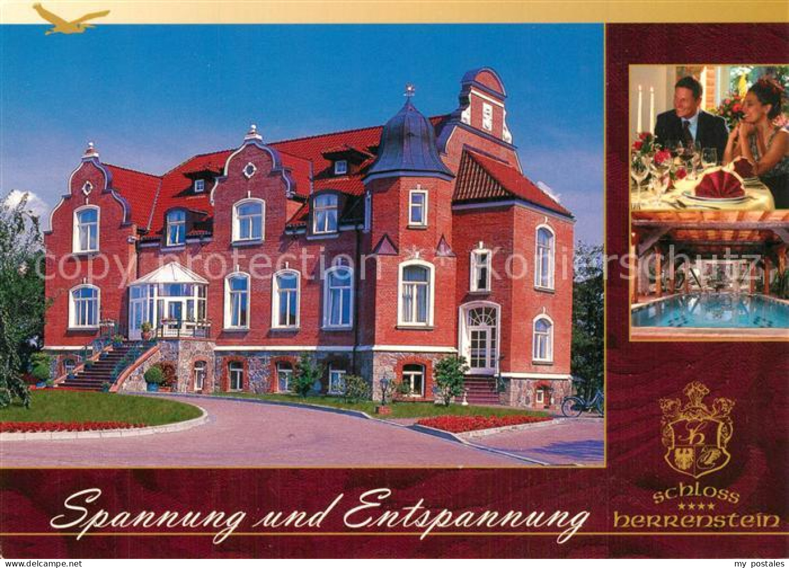 Herrenstein Schloss Herrenstein Restaurant Hallenbad