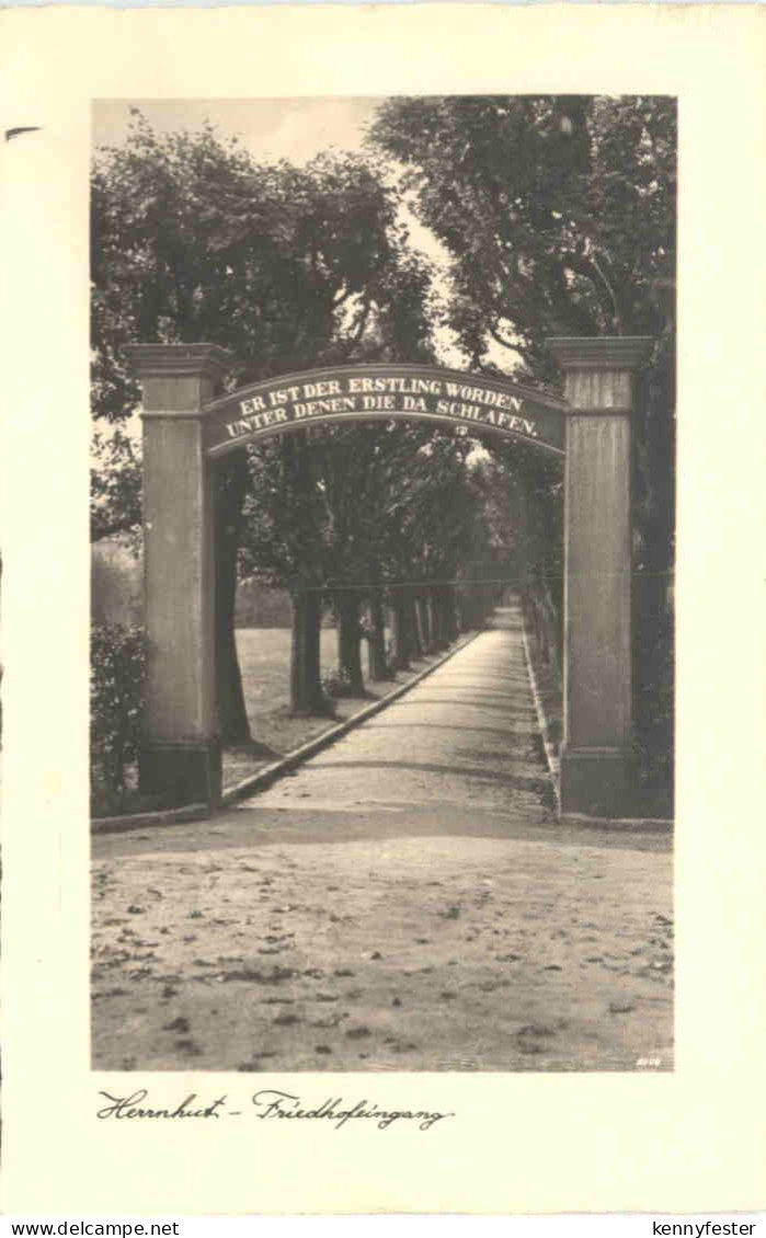 Herrnhut - Friedhofeingang