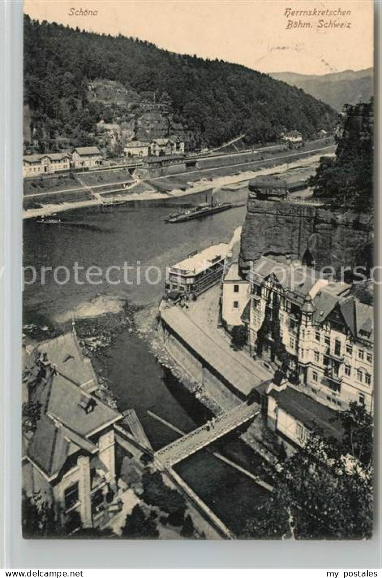 Herrnskretschen Boehmen Schoena