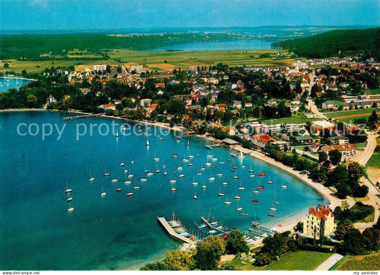 Herrsching Ammersee Fliegeraufnahme