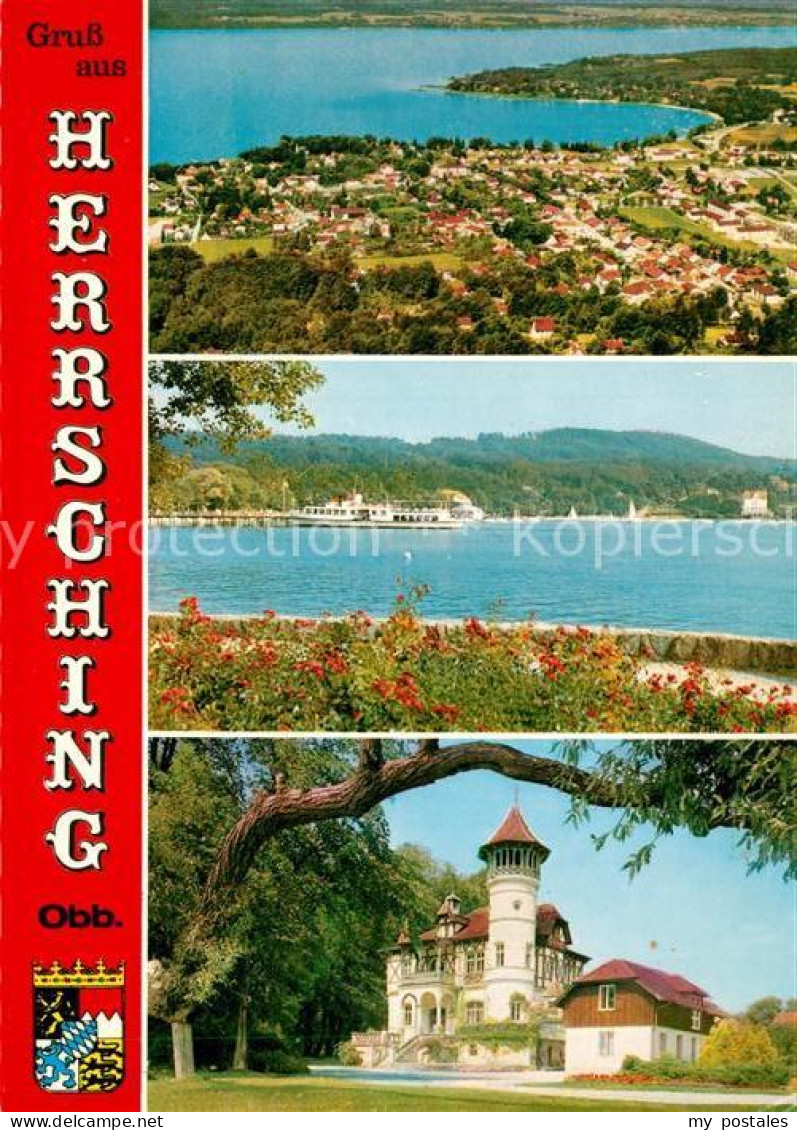 Herrsching Ammersee Fliegeraufnahme
