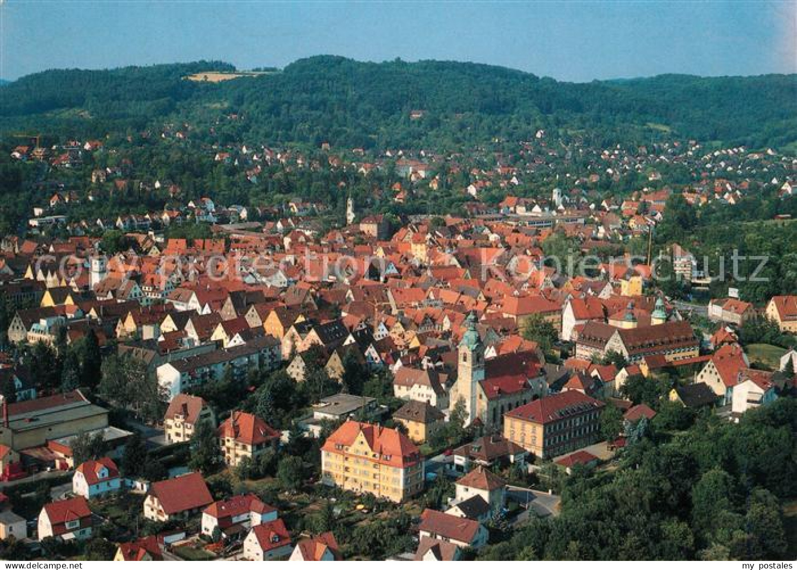 Hersbruck Bayern Fliegeraufnahme