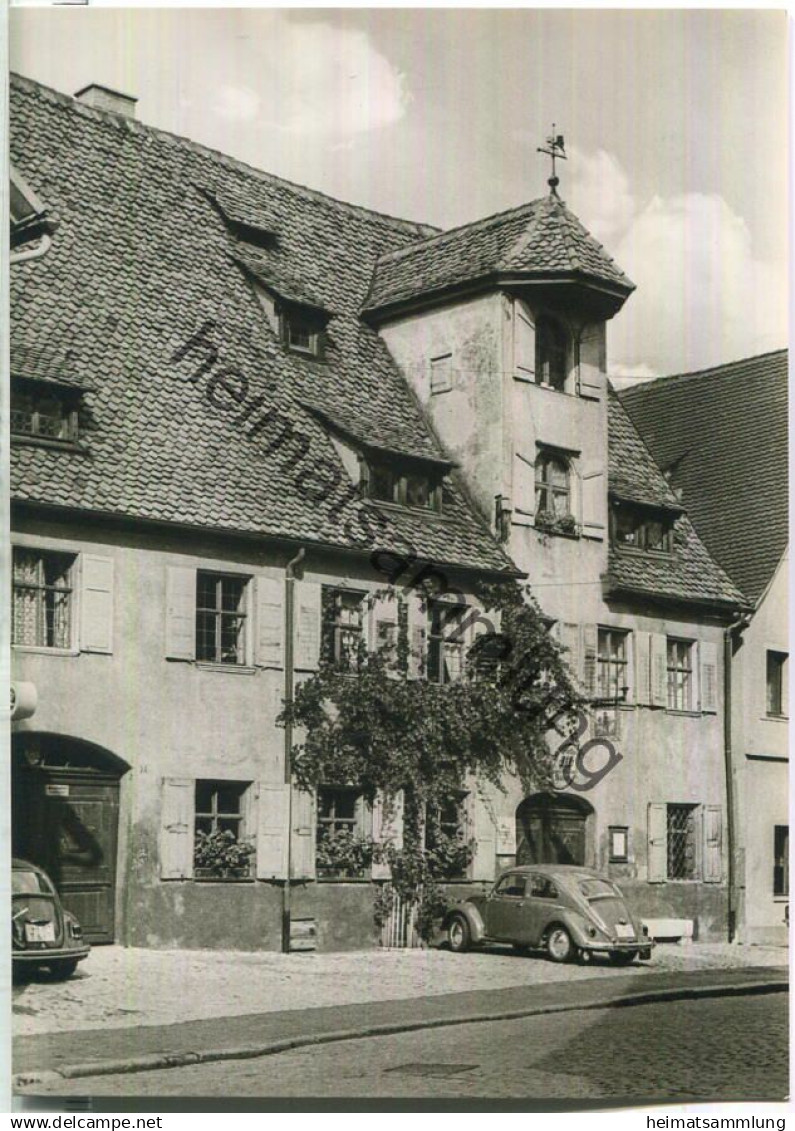 Hersbruck - Deutsches Hirtenmuseum - VW Käfer - Foto-Ansichtskarte - Verlag S. Reinfart Hersbruck