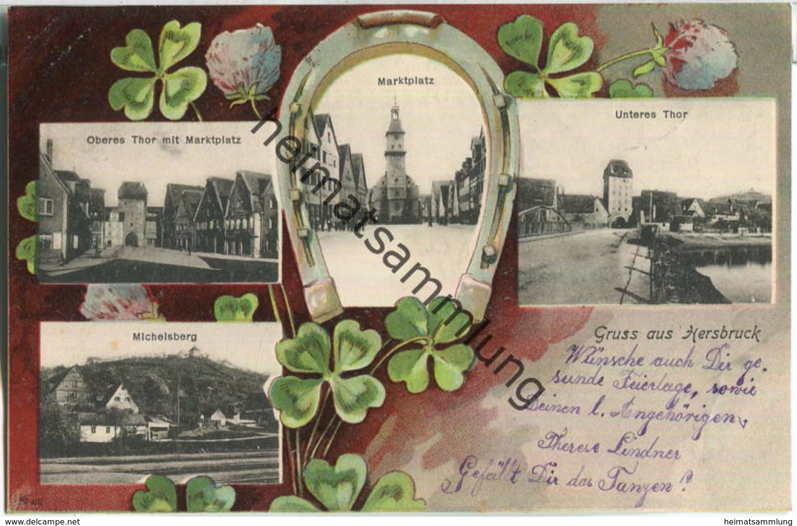 Hersbruck - Marktplatz - Hufeisen