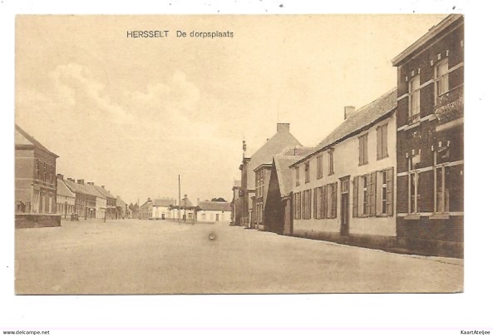 Herselt - De dorpsplaats.