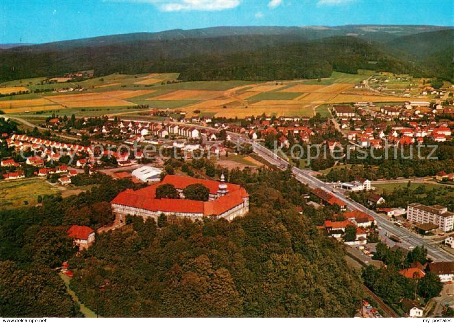 Herzberg Harz Blick auf Welfenschloss