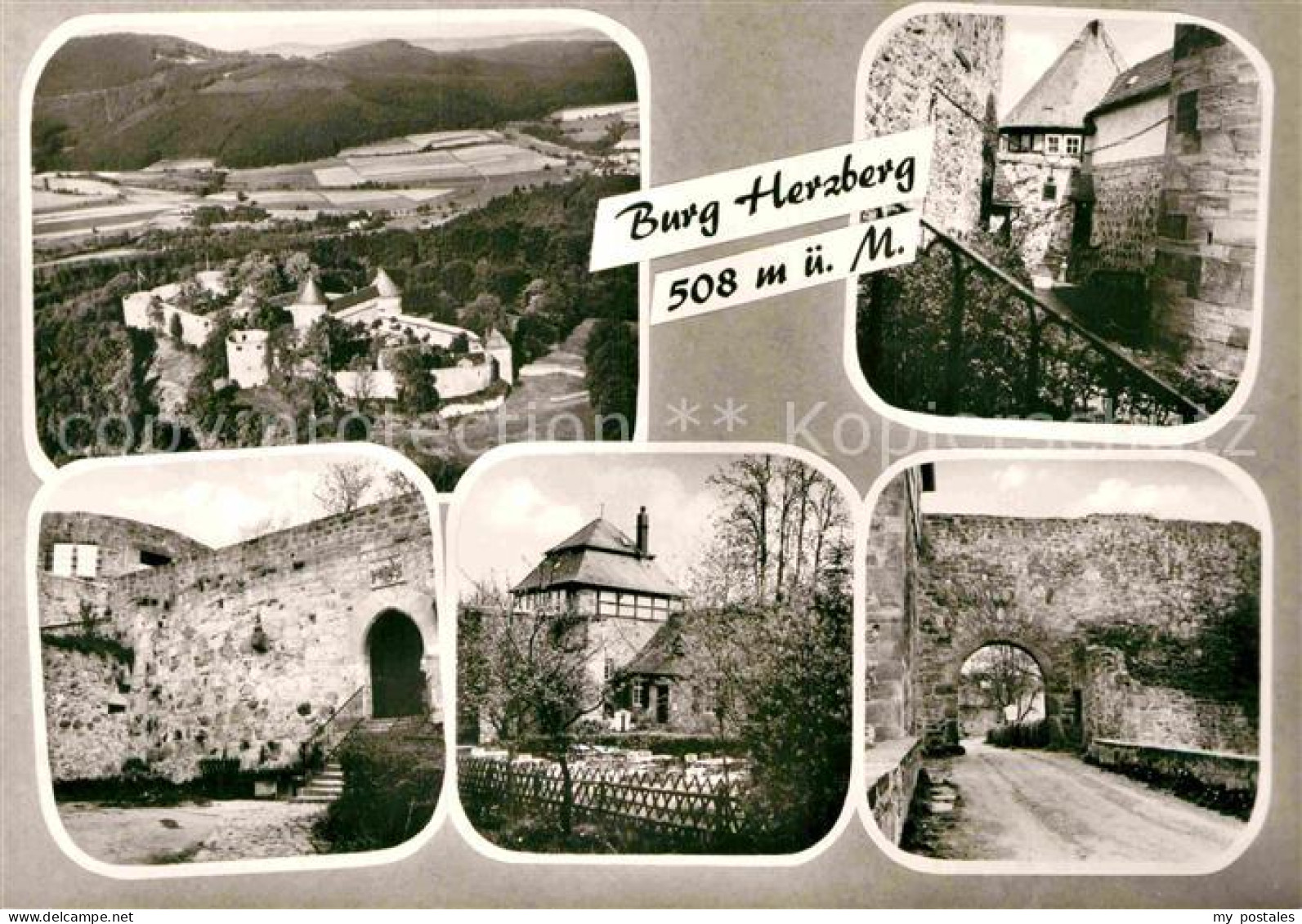 Herzberg Harz Fliegeraufnahme Burg