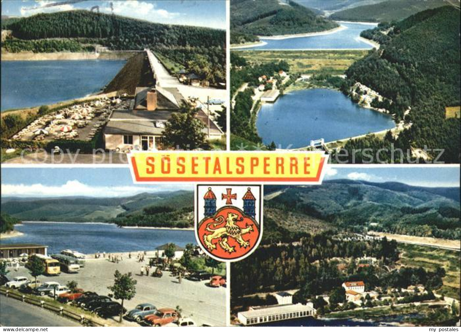 Herzberg Harz Fliegeraufnahme Soesetalsperre