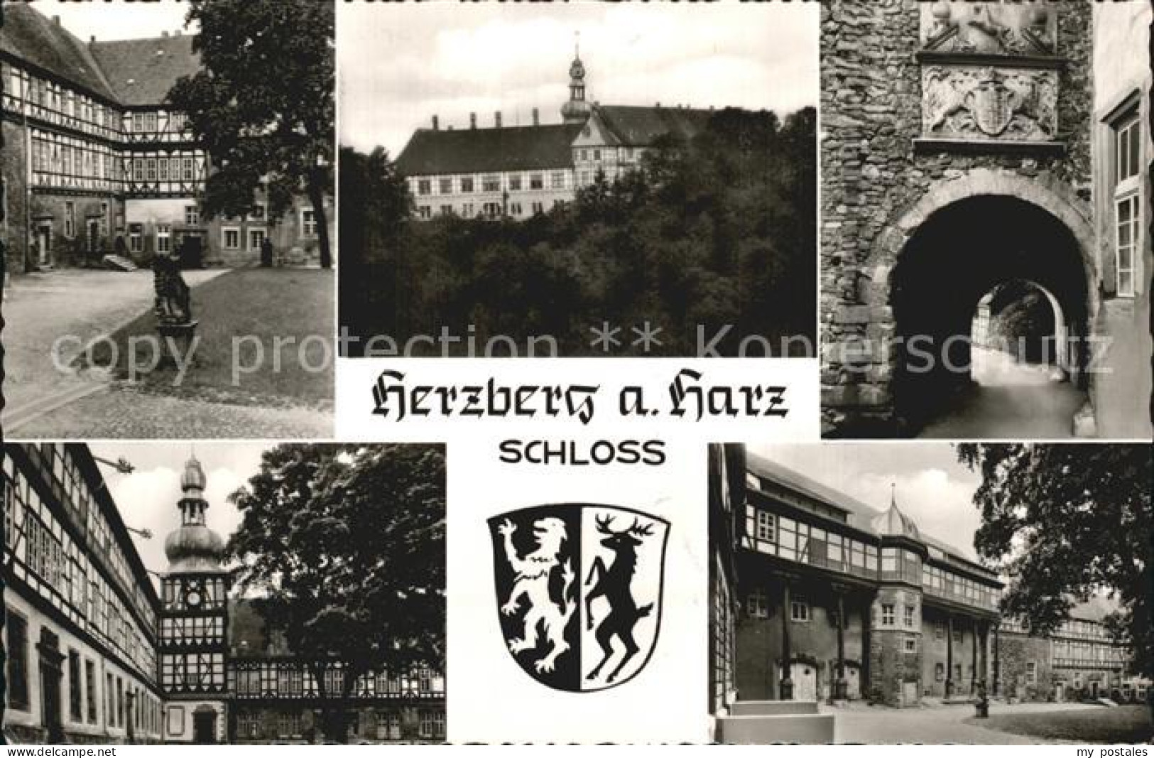 Herzberg Harz Schloss Teilansichten