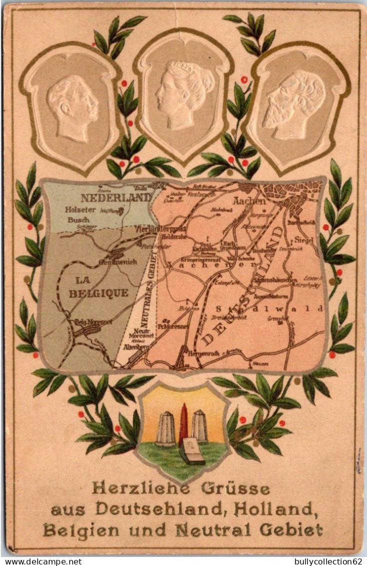 Herzliche Grüsse aus Deutschland, Holland, Belgien und Neutral Gebiet