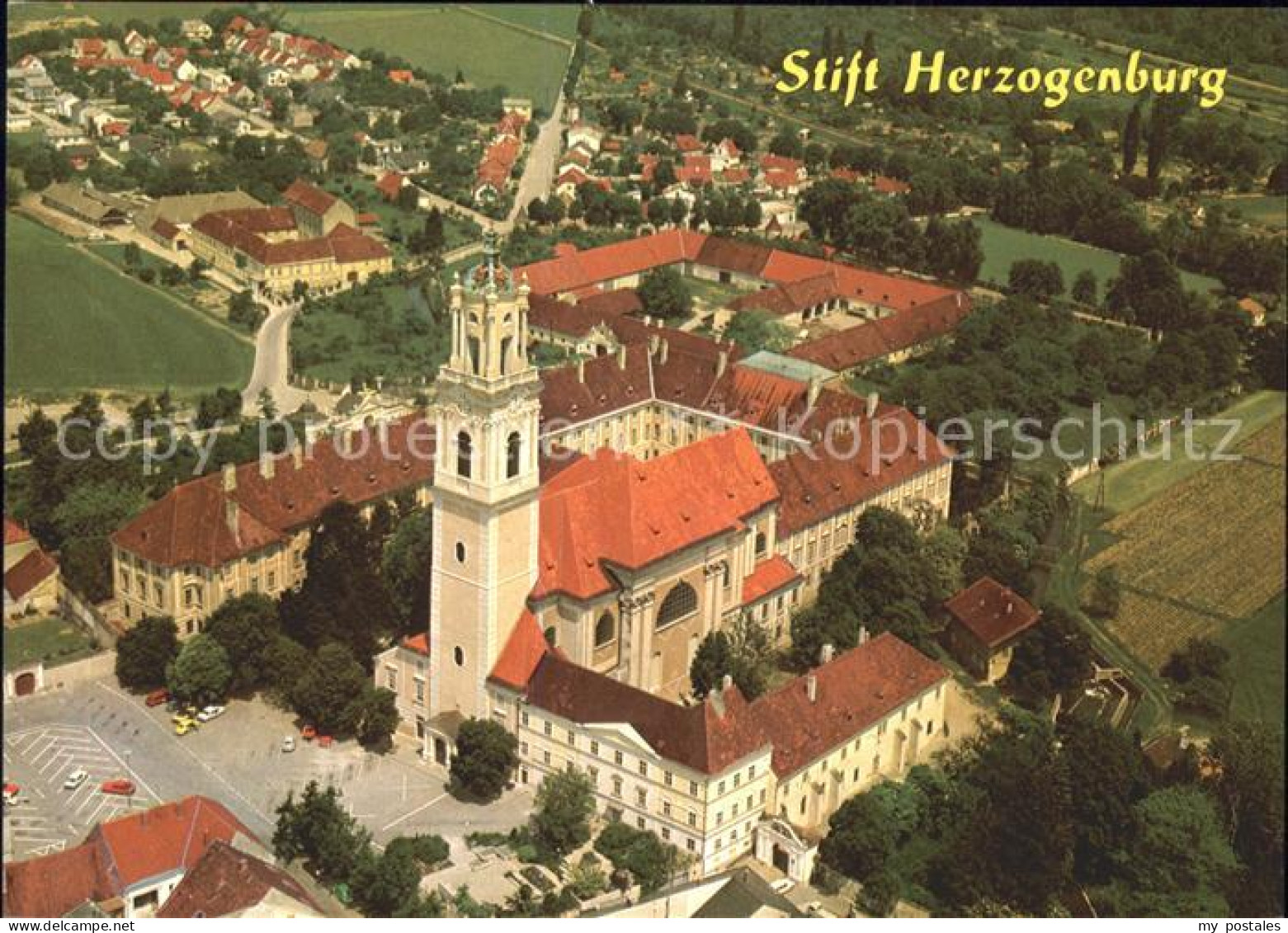 Herzogenburg Chorherrenstift Fliegeraufnahme