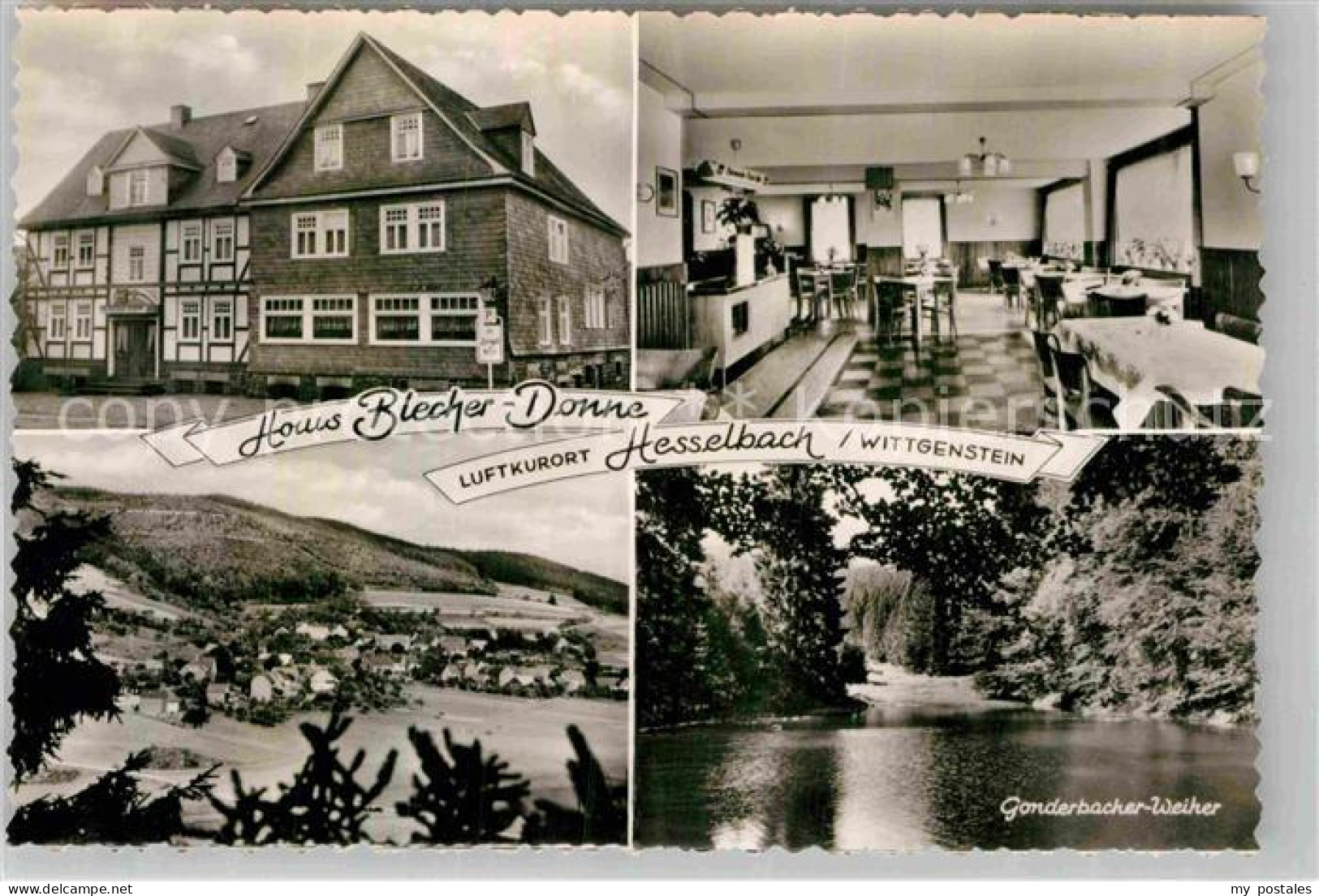 Hesselbach Wittgenstein Haus Blecher Donne Gonderbacher Weiher