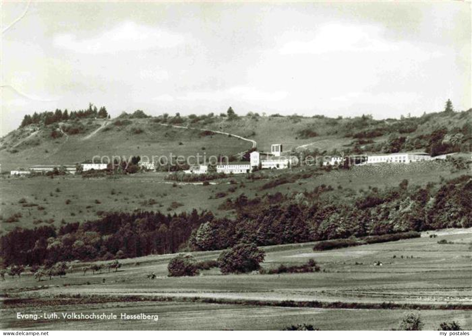 Hesselberg Hessdorf Erlangen-Hoechstadt Bayern Volkshochschule Evang-Luth Gebaeu