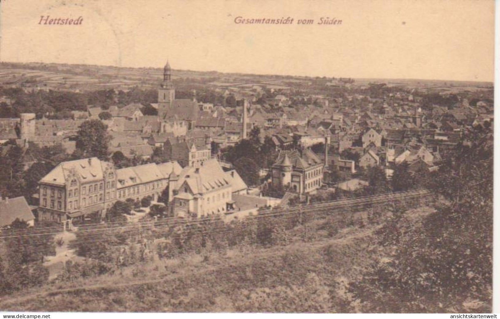 Hettstedt Gesamtansicht von Süden gl1929 #91.642