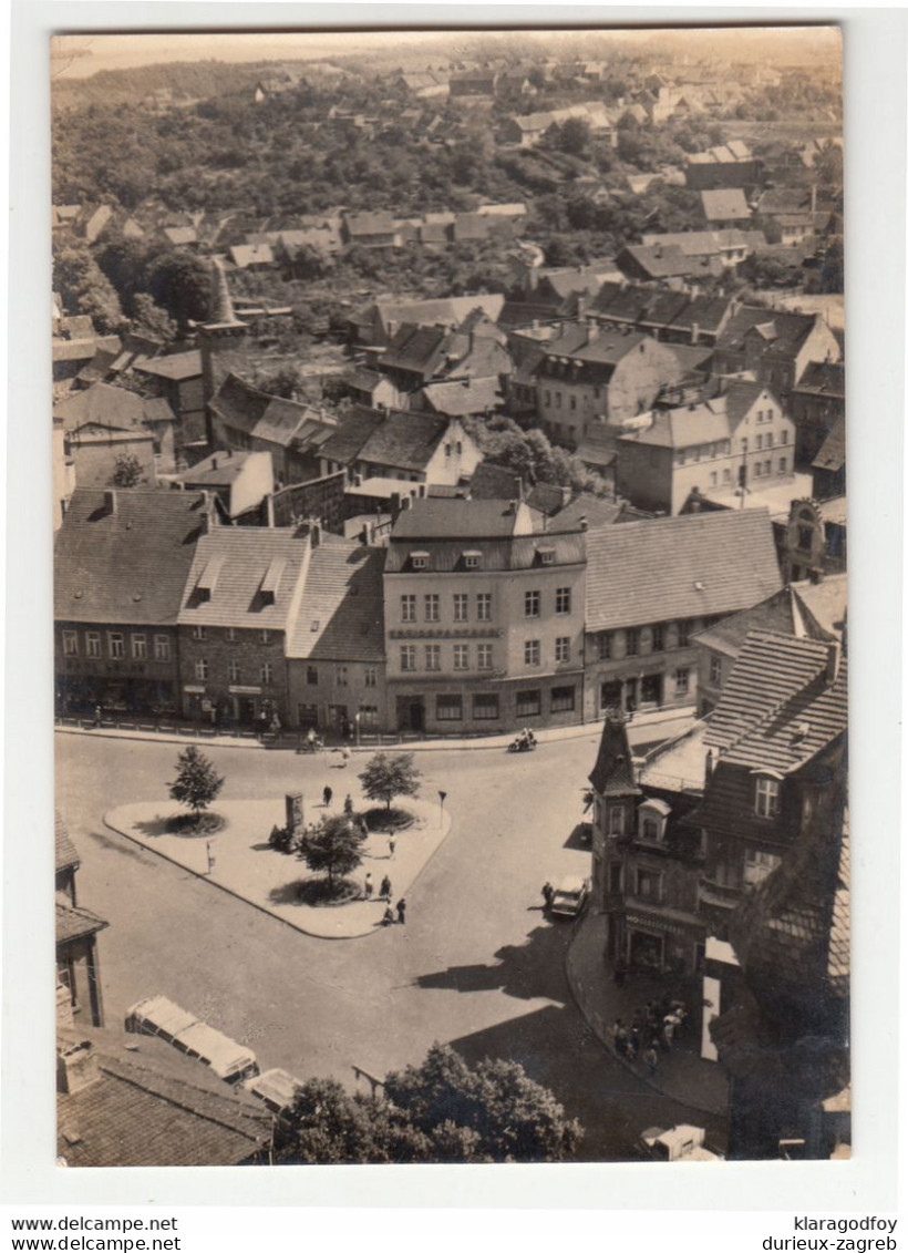 Hettstedt postcard taxed posted 1963 b201110