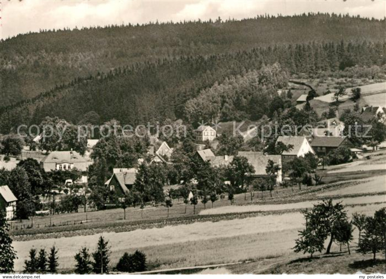 Hetzdorf Buergel Thueringen Panorama