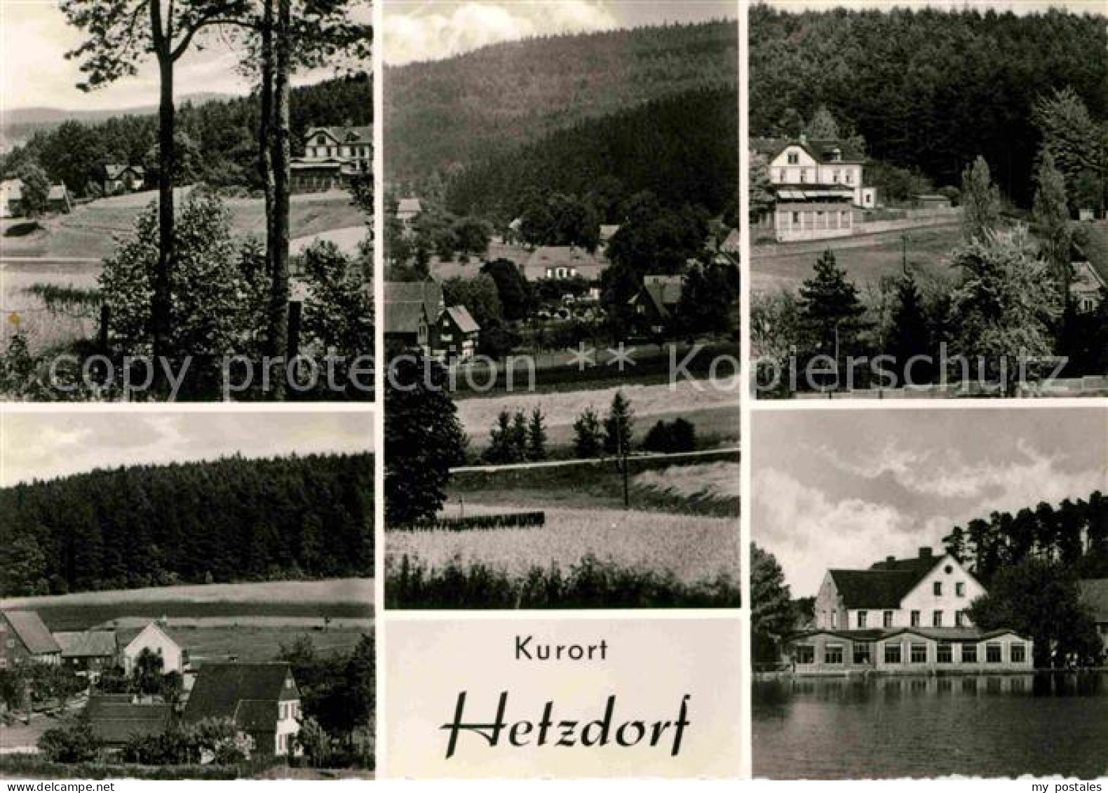 Hetzdorf Floeha Teilansichten