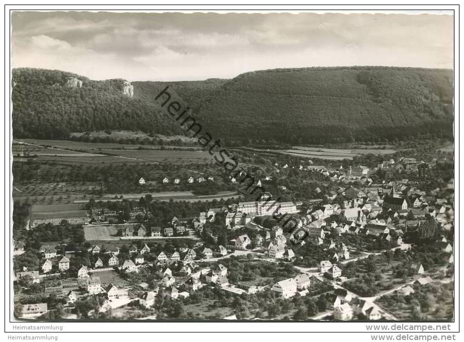Heubach - Luftbild - Foto-AK Grossformat