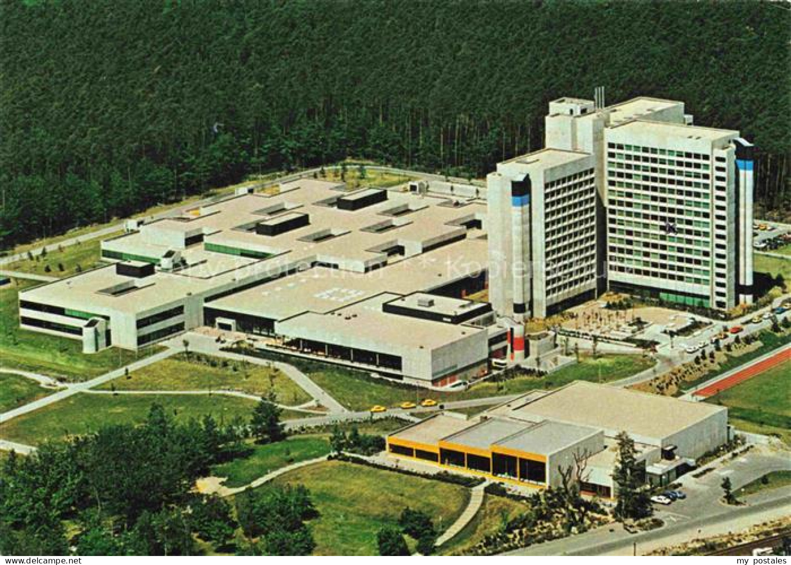 Heusenstamm Bildungszentrum der OPD Frankfurt Main Fliegeraufnahme